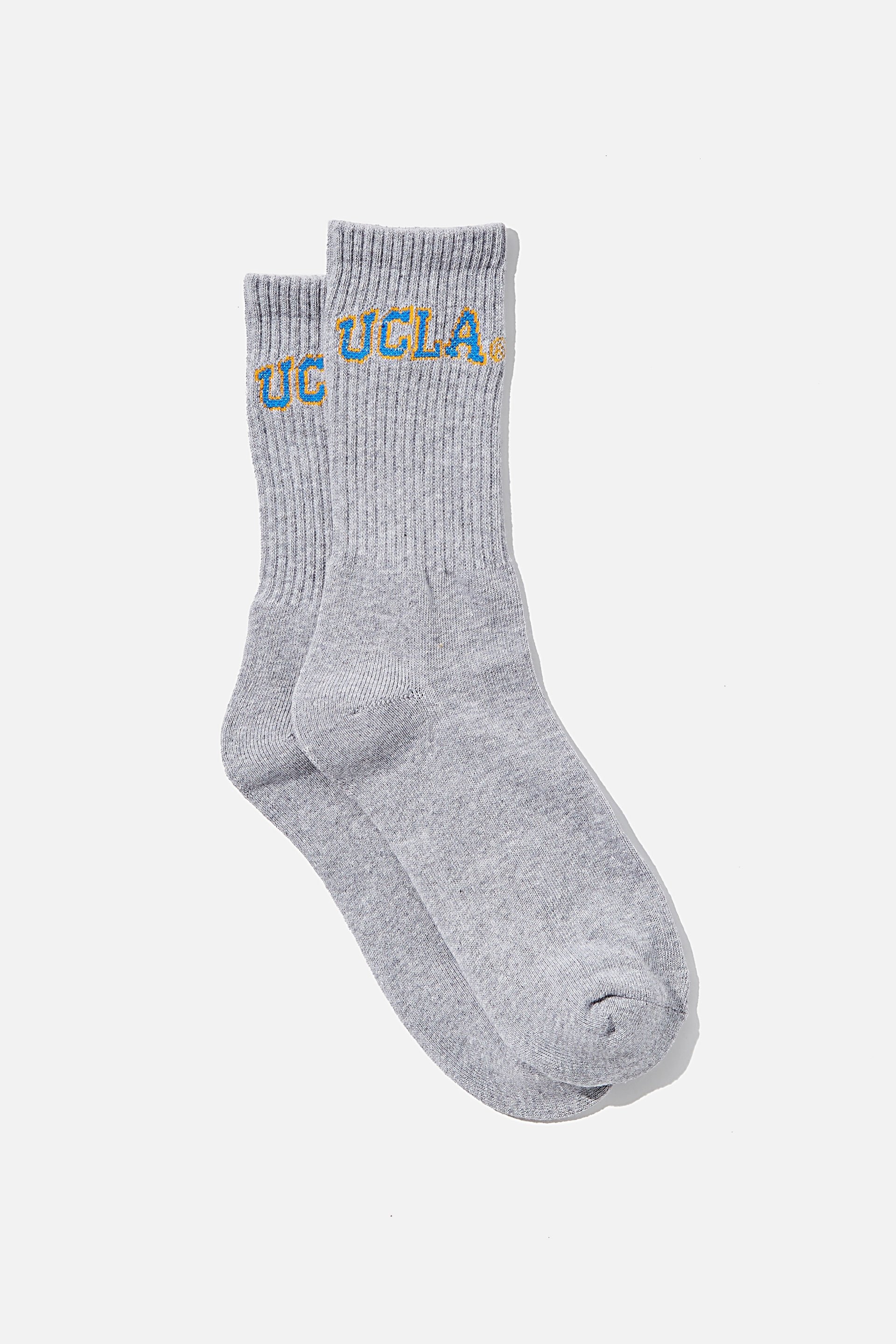 Cotton On Men - Special Edition Active Sock - Lcn ucla/grey marle