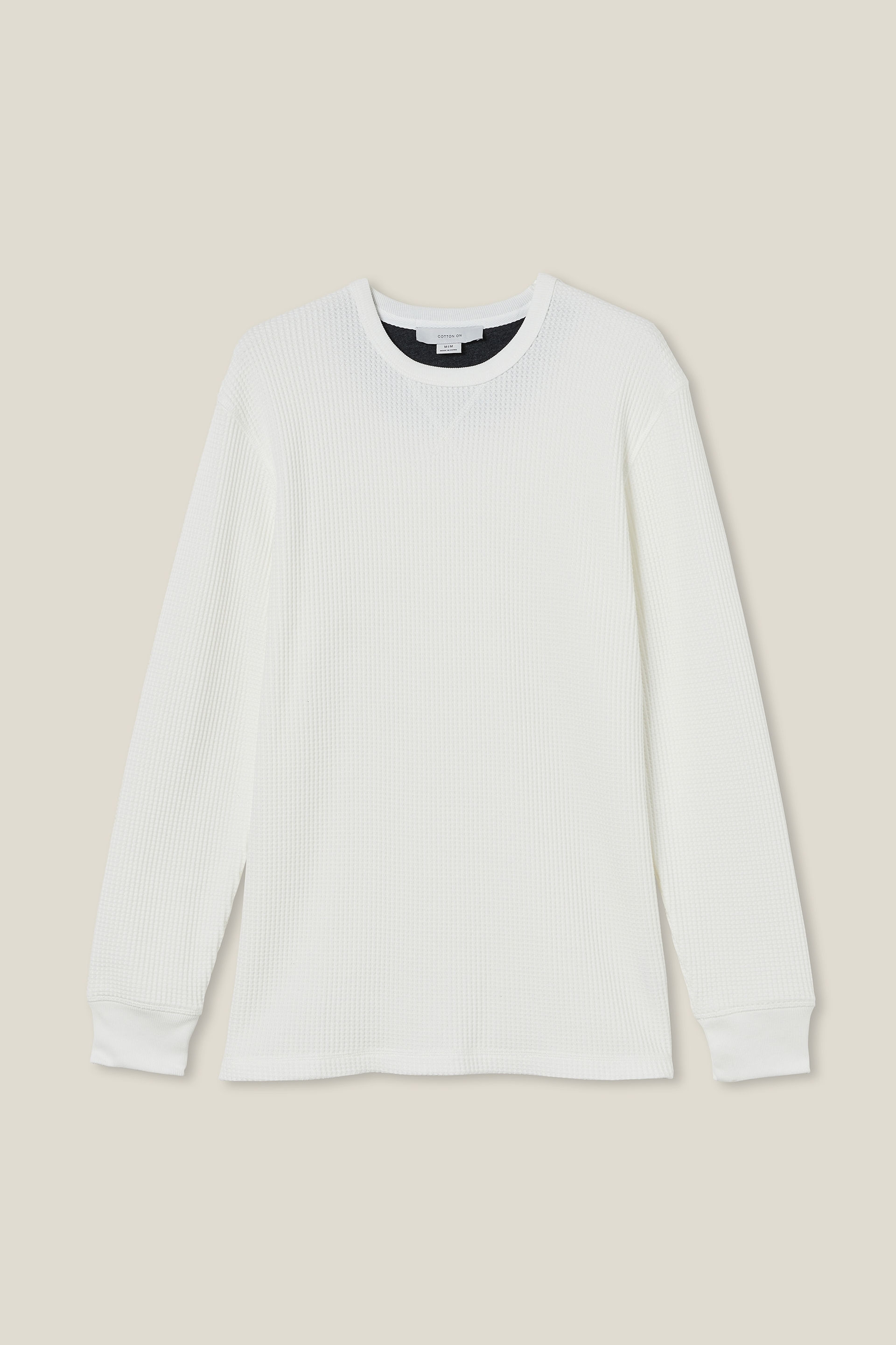 Chunky Waffle Long Sleeve Tshirt