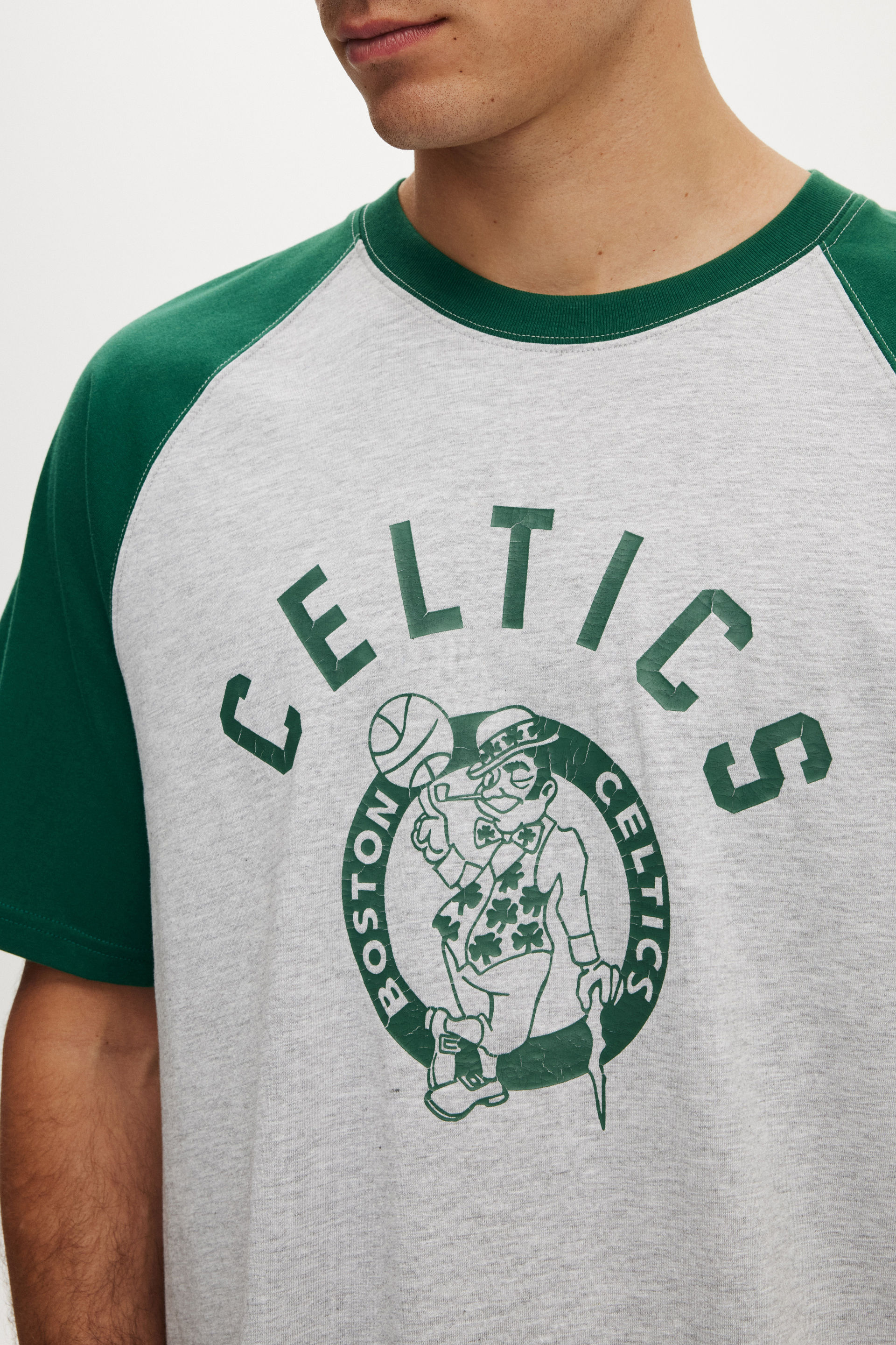 Unisex Grey NBA Boston Celtics Everyday Fit T-Shirt | Cotton On 