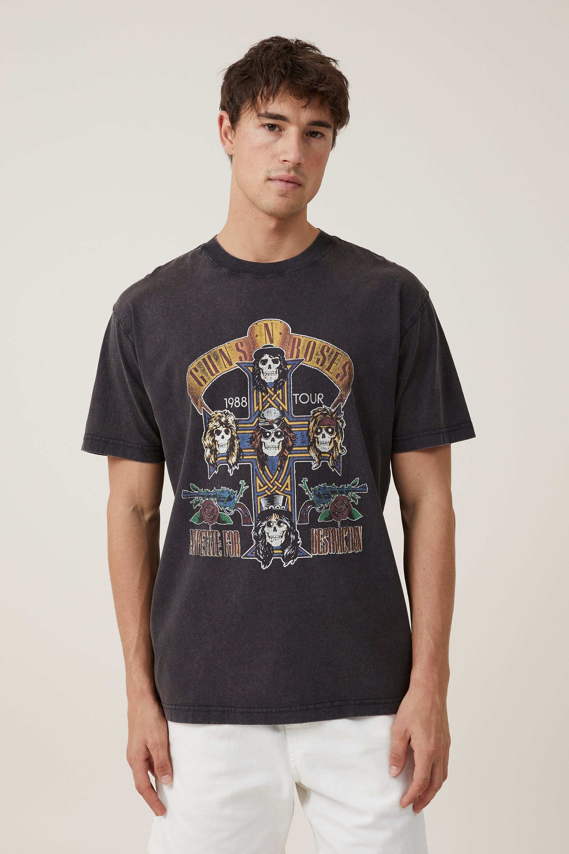 Men's Relaxed Top Gun Graphic Tee, Men's Tops