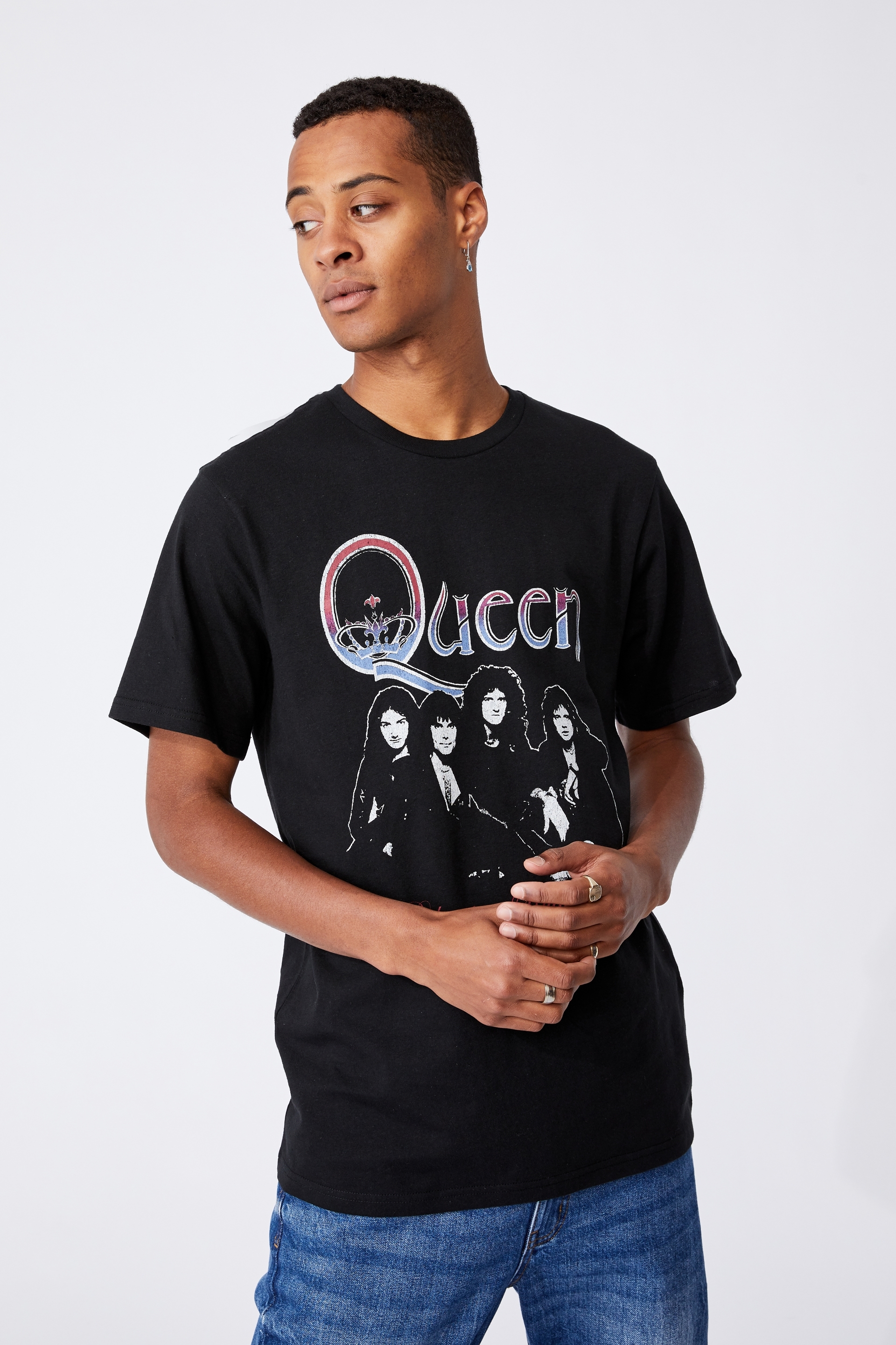 Cotton On Men - Tbar Collab Icon T-Shirt - Lcn bra black/queen-bohemian rhapsody
