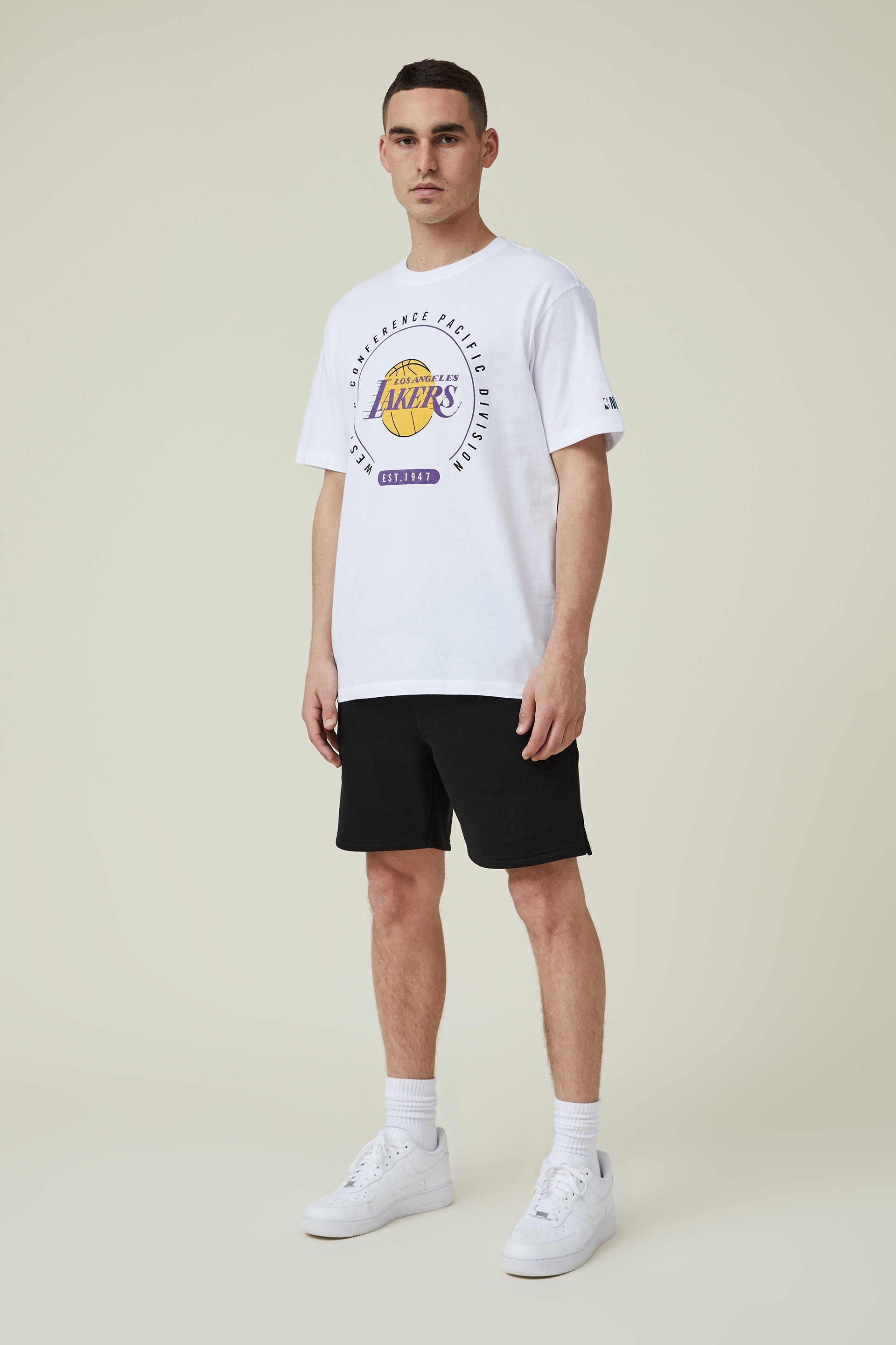 NBA, Logo T Shirt Mens, Short Sleeve Performance T-Shirts