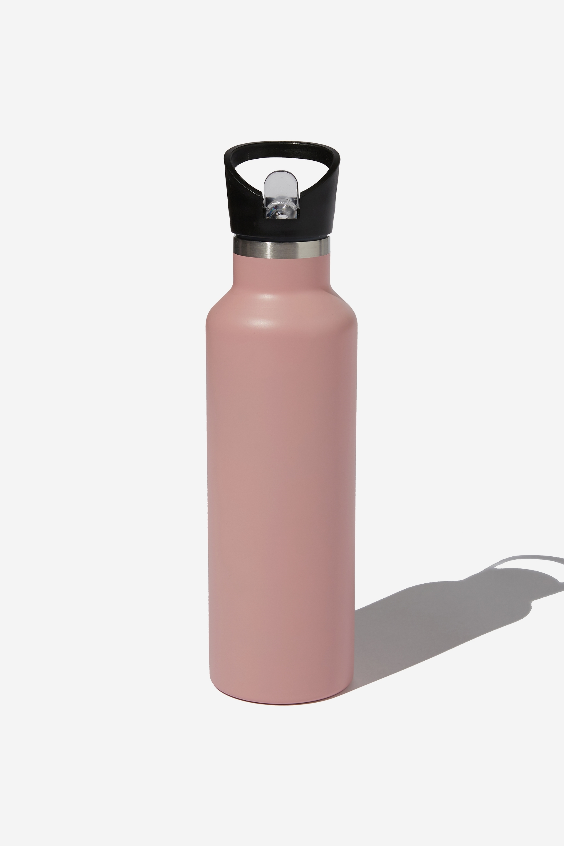 Cotton On Men - Metal Drink Bottle - Pale pink