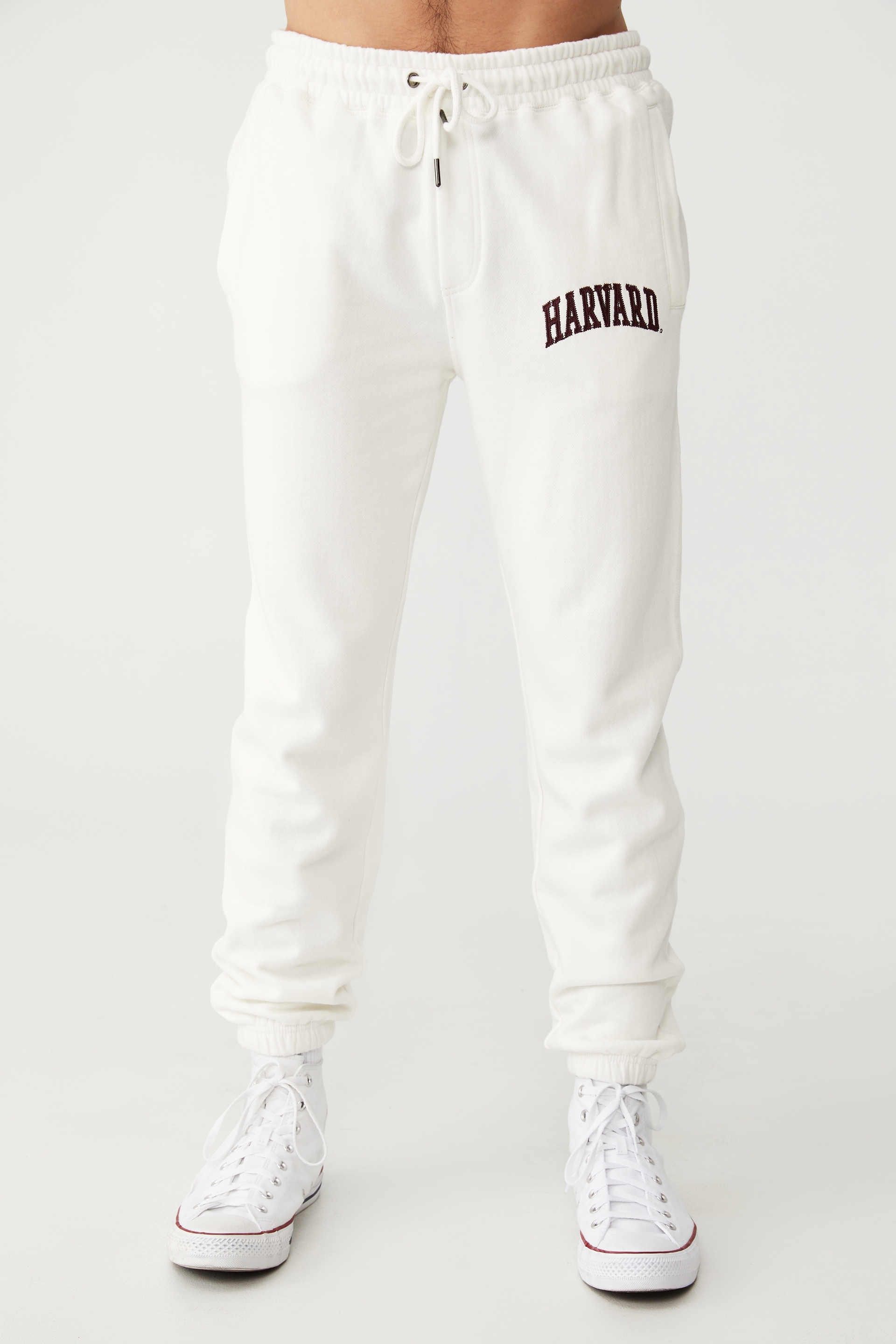 harvard track pants