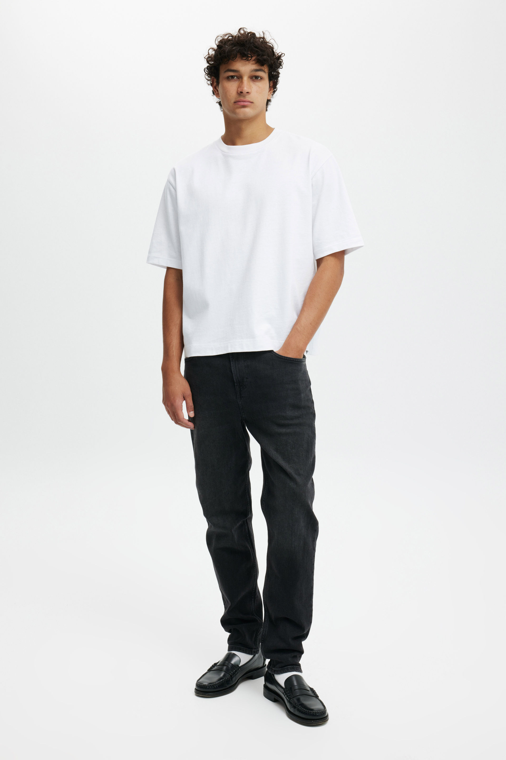 Cotton On Men - Relaxed Tapered Jean - Rapture black