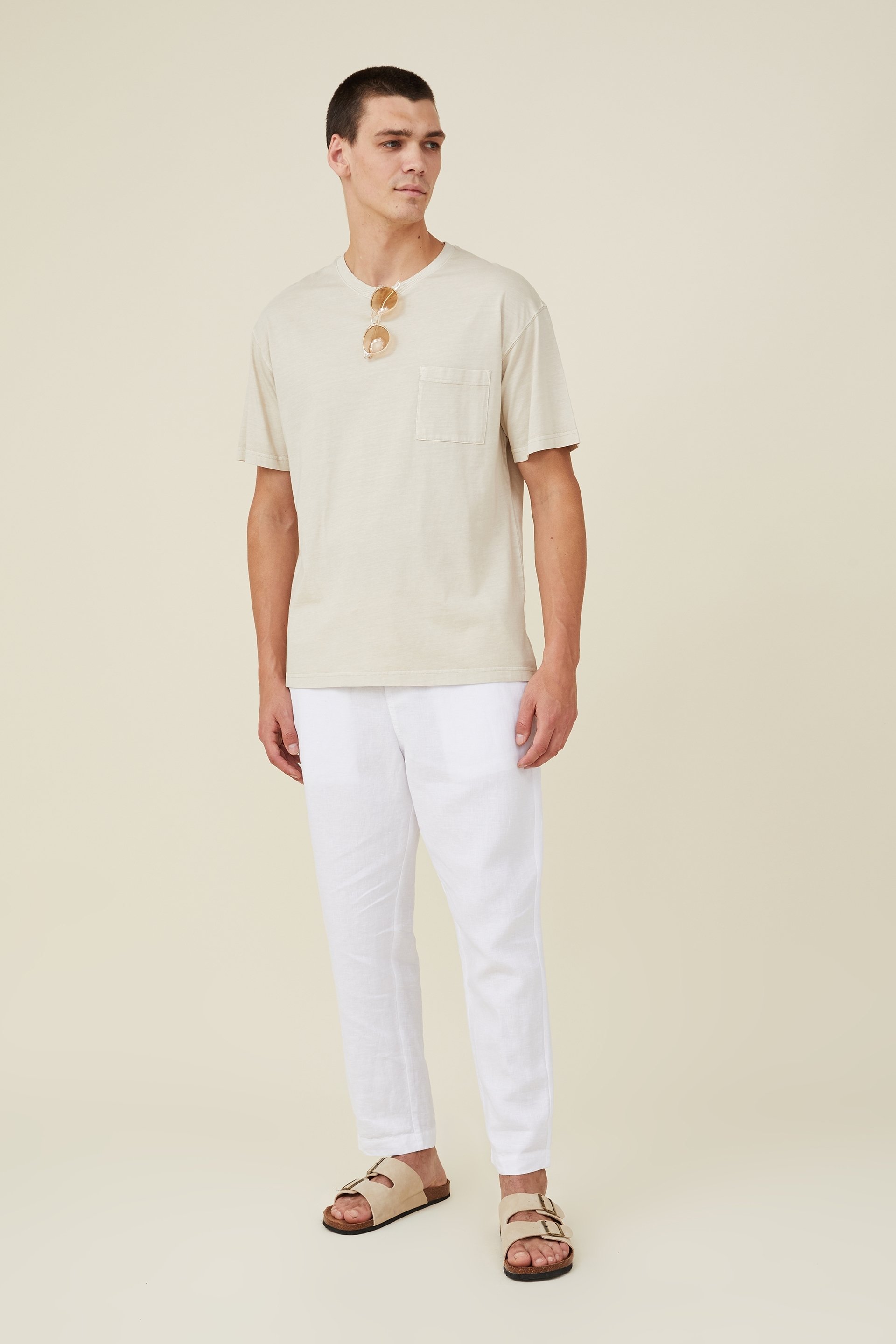 ANOTHER TOMORROW + NET SUSTAIN double-breasted linen shirt | NET-A-PORTER