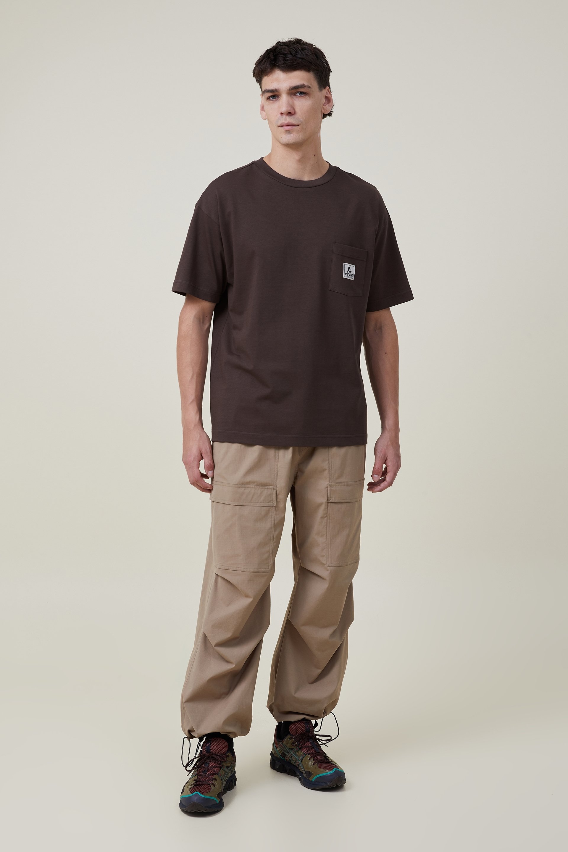 Cotton On Heavy Weight Pocket T-Shirt 2024