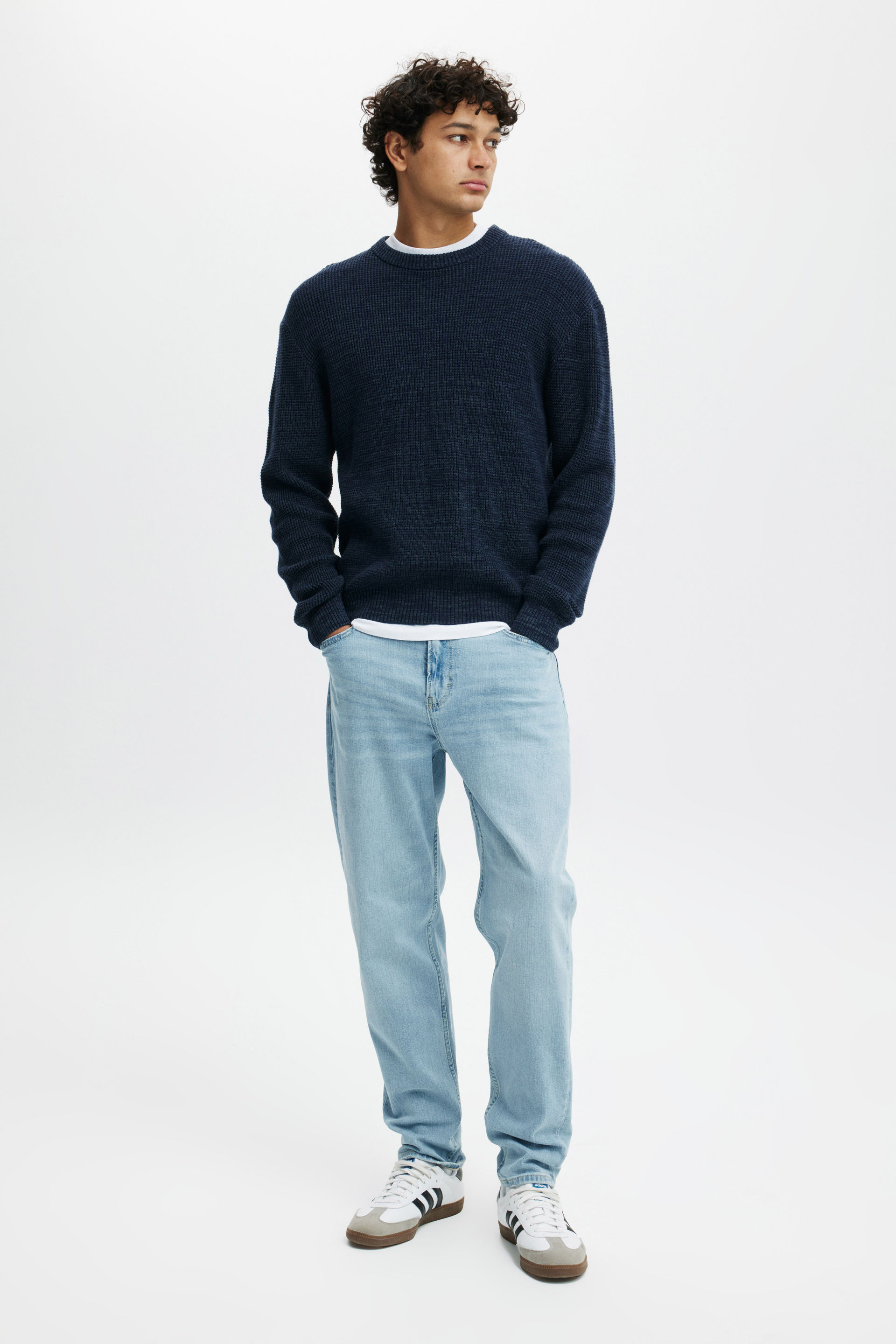 Cotton On Men - Relaxed Tapered Jean - Someday blue