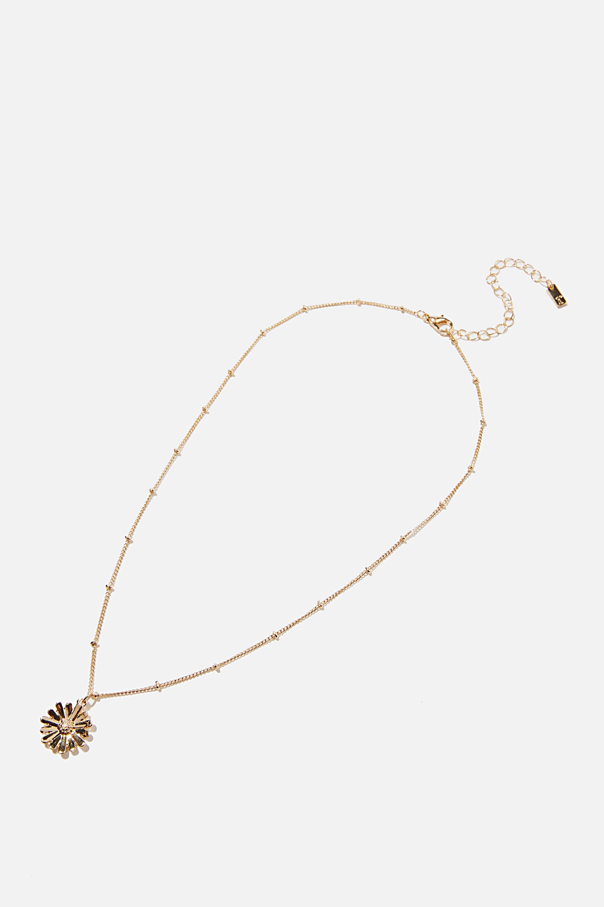 Rubi - Reloved Pendant Necklace - Gold daisy