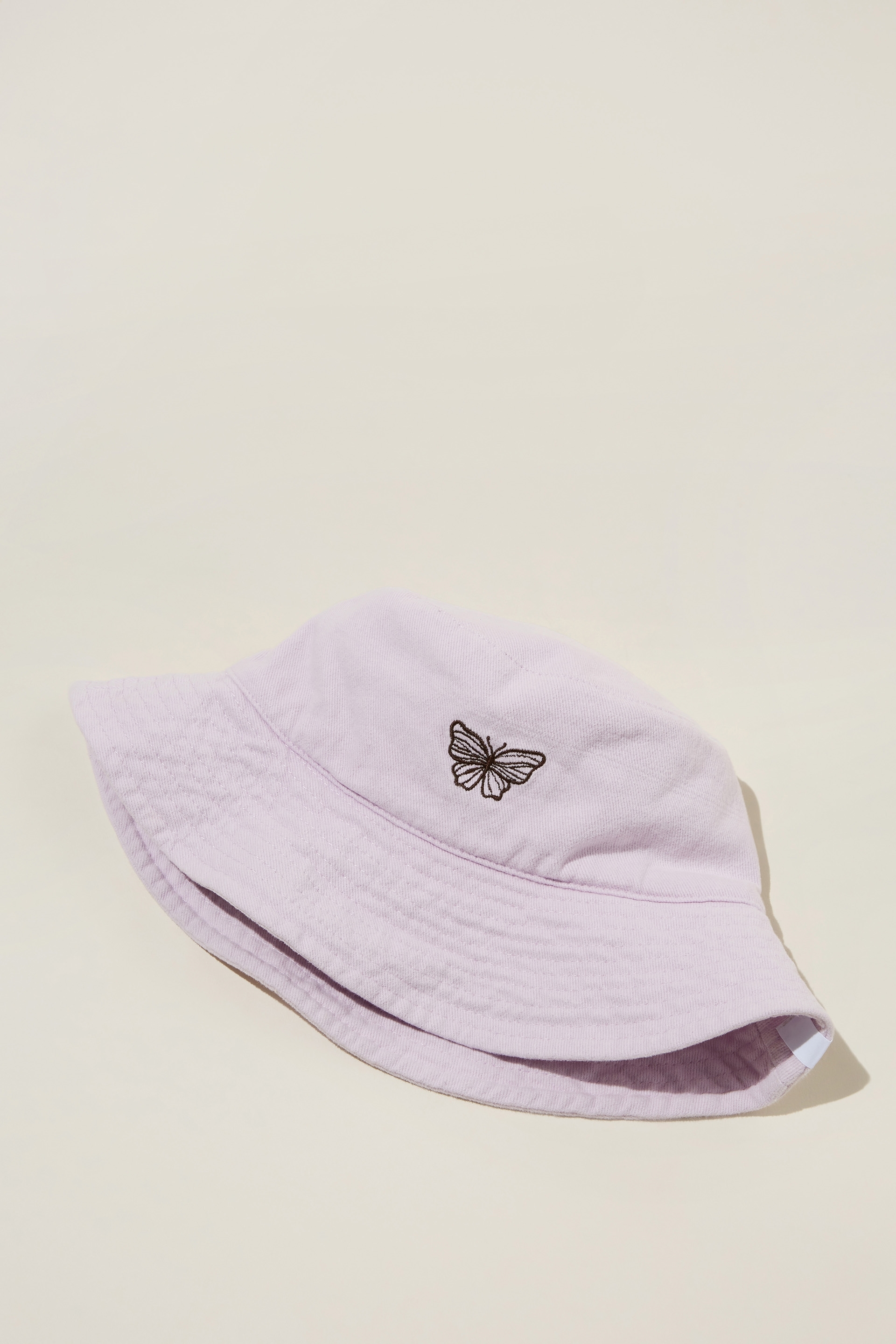 Rubi - Bianca Bucket Hat - Angel number butterfly 444