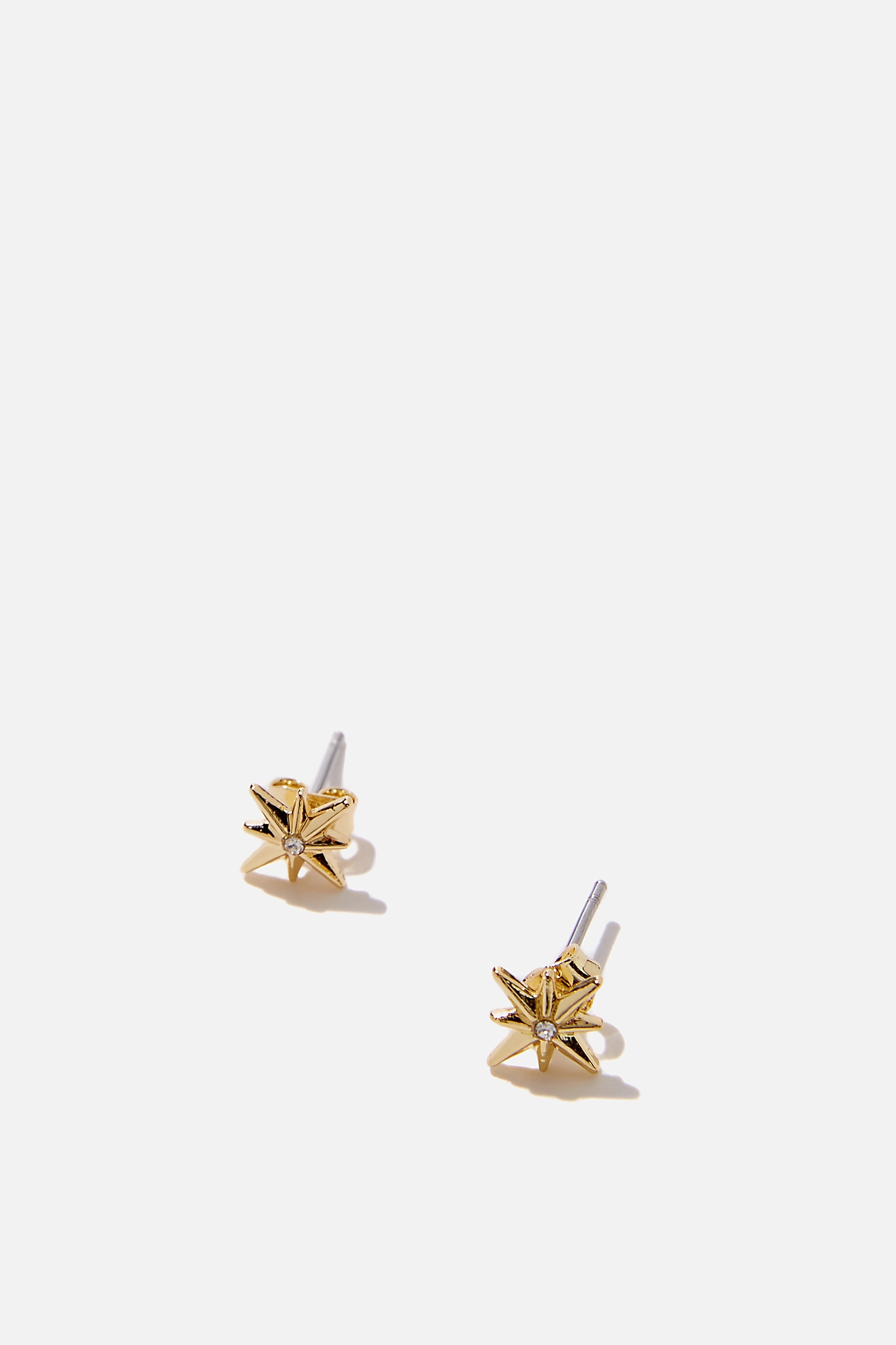 Rubi - Premium Stud Earrings - Gold plated celestial star