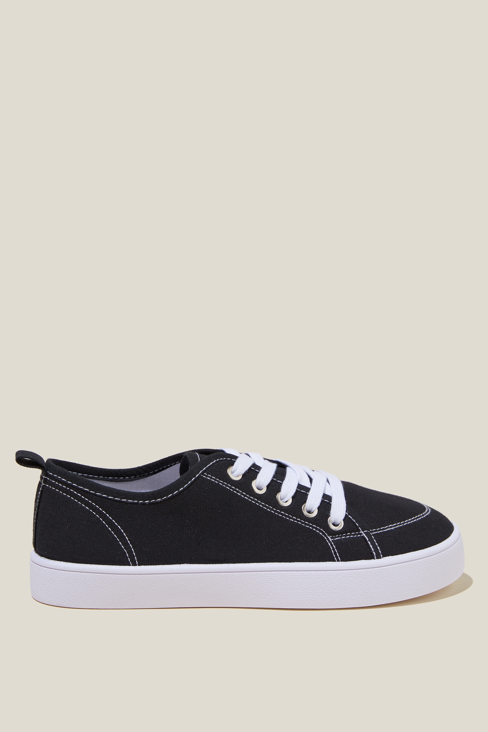 Saylor Lace Up Plimsoll