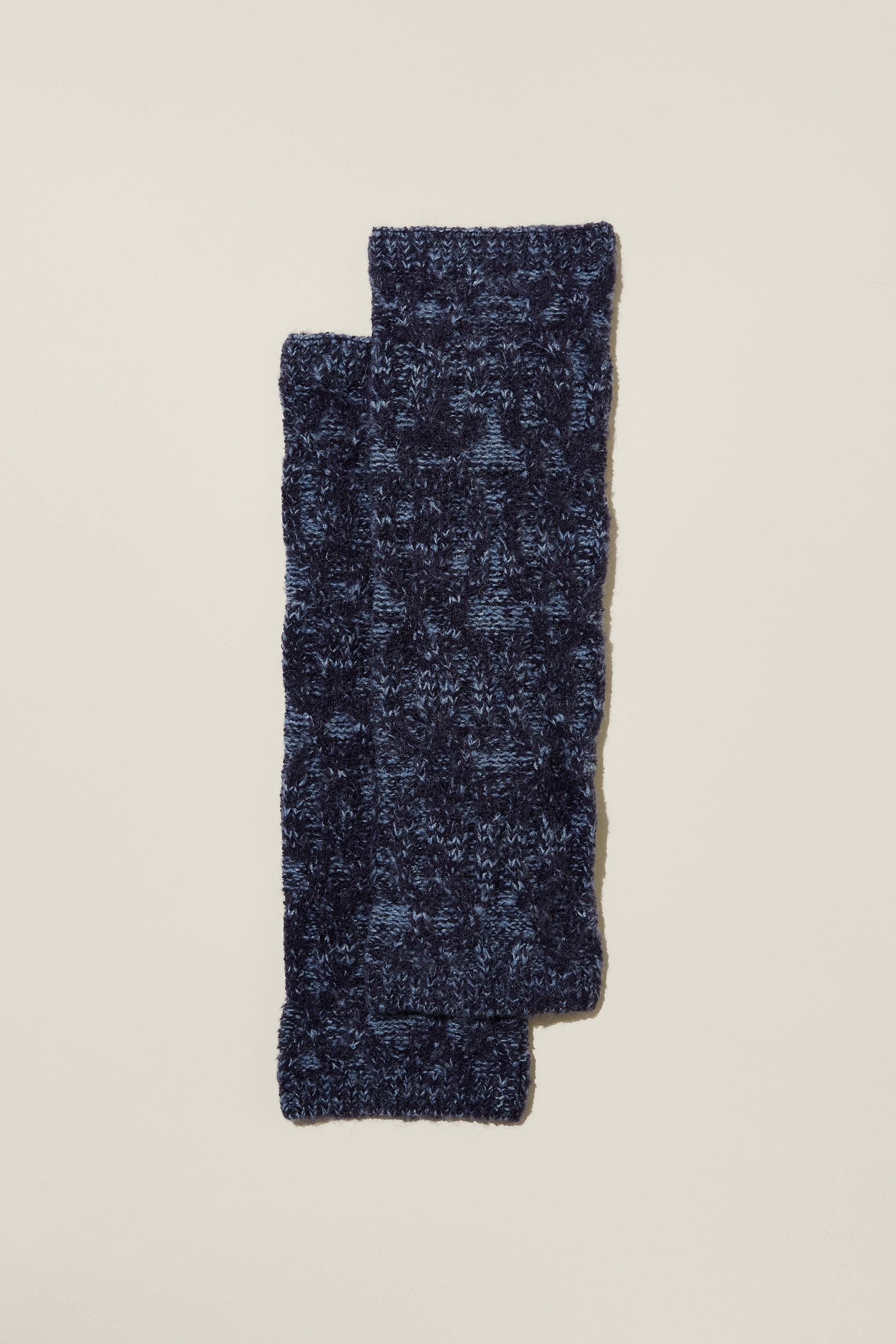 Rubi - The Holiday Arm Warmers - Navy marle