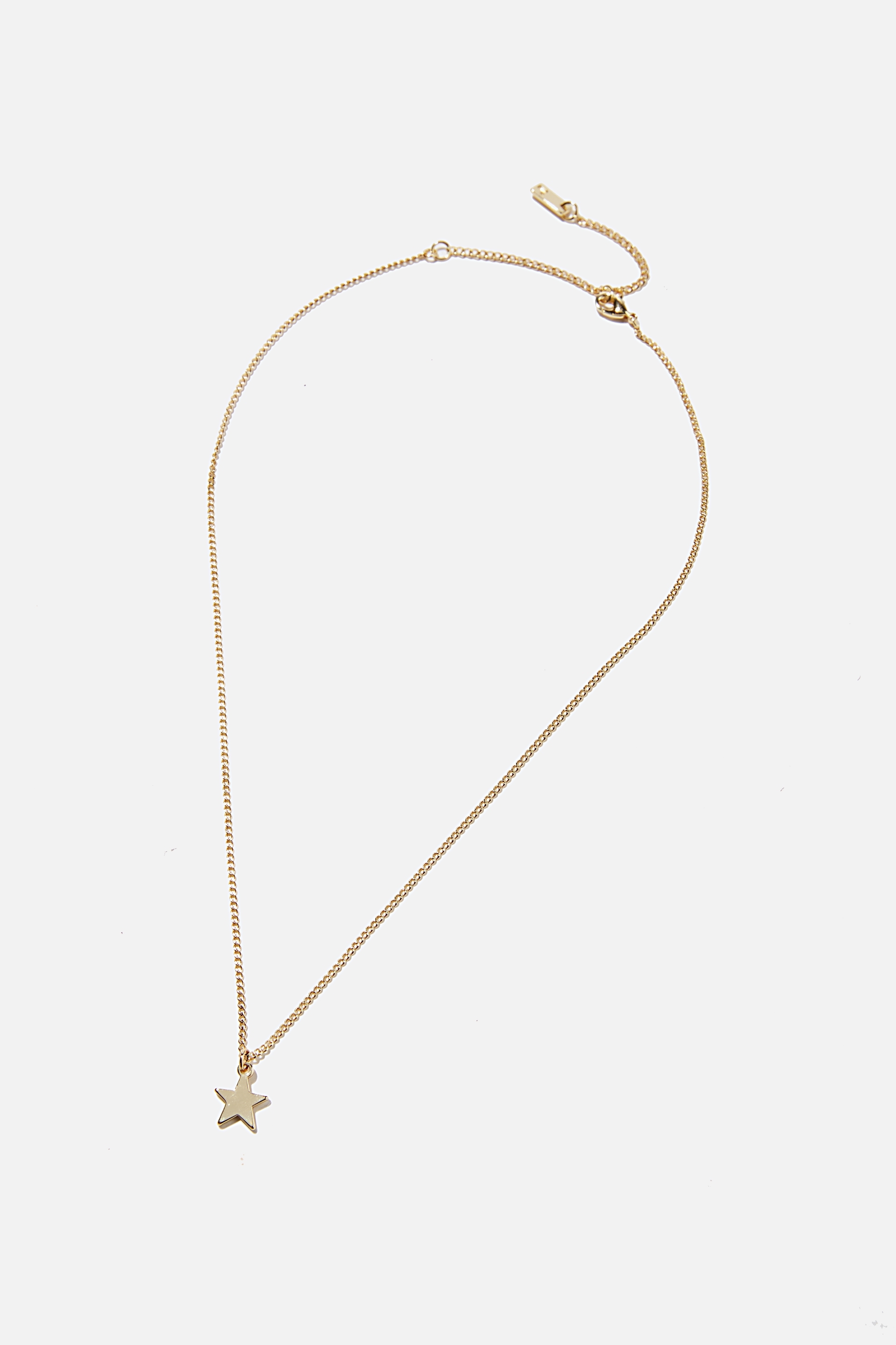 Rubi - Premium Pendant Necklace - Gold plated star