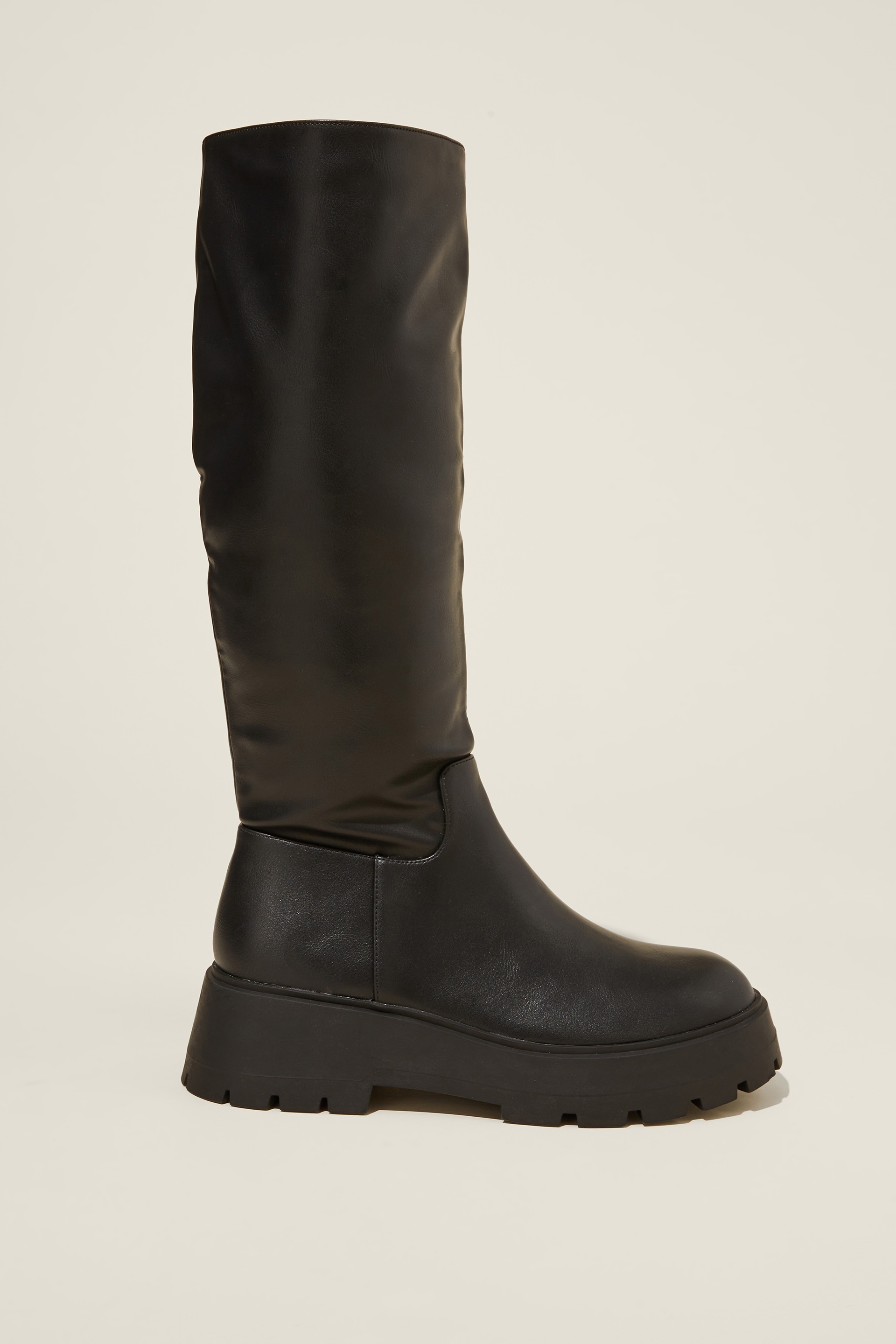 Avery Combat Calf Boot