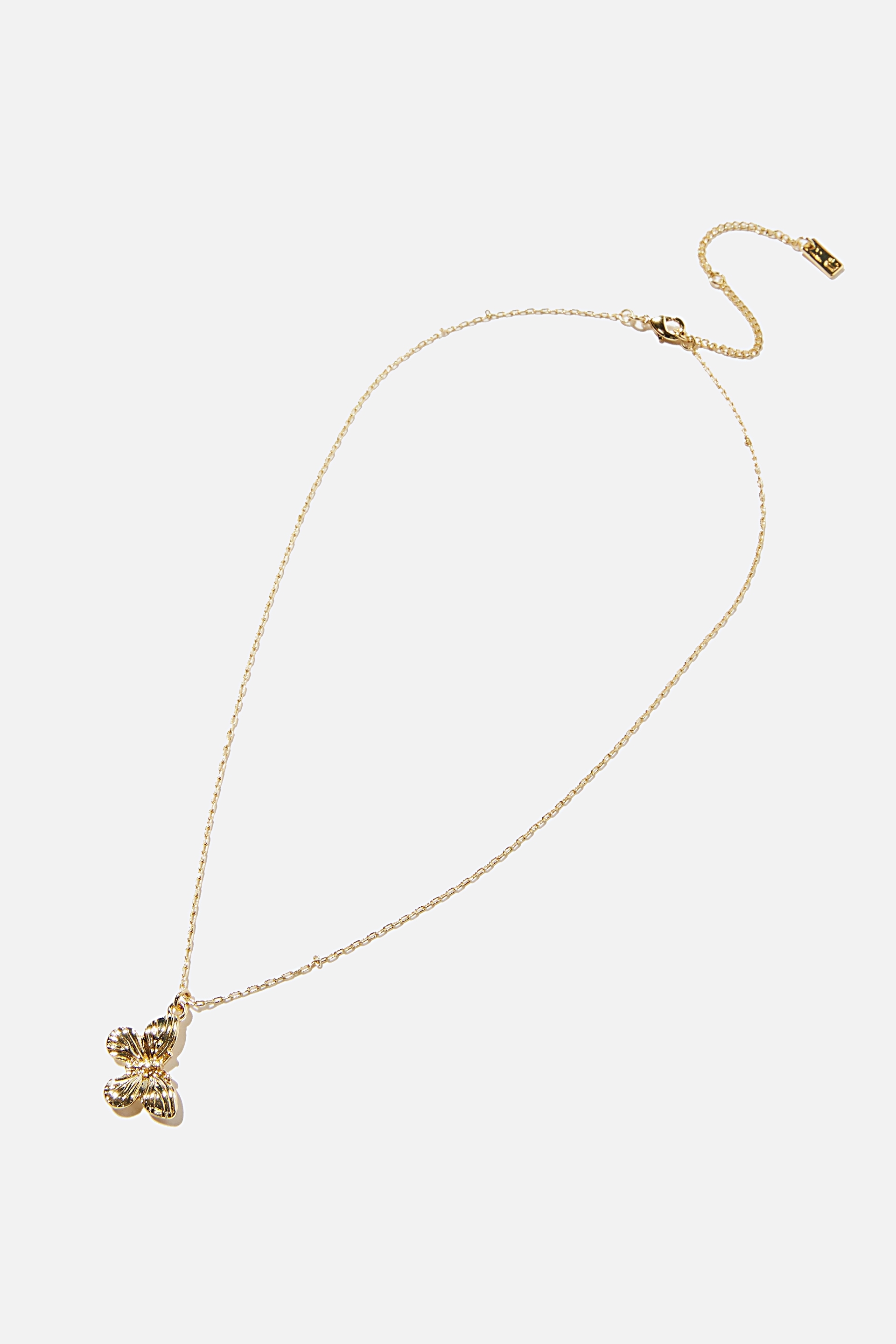 Rubi - Premium Pendant Necklace - Gold plated butterfly