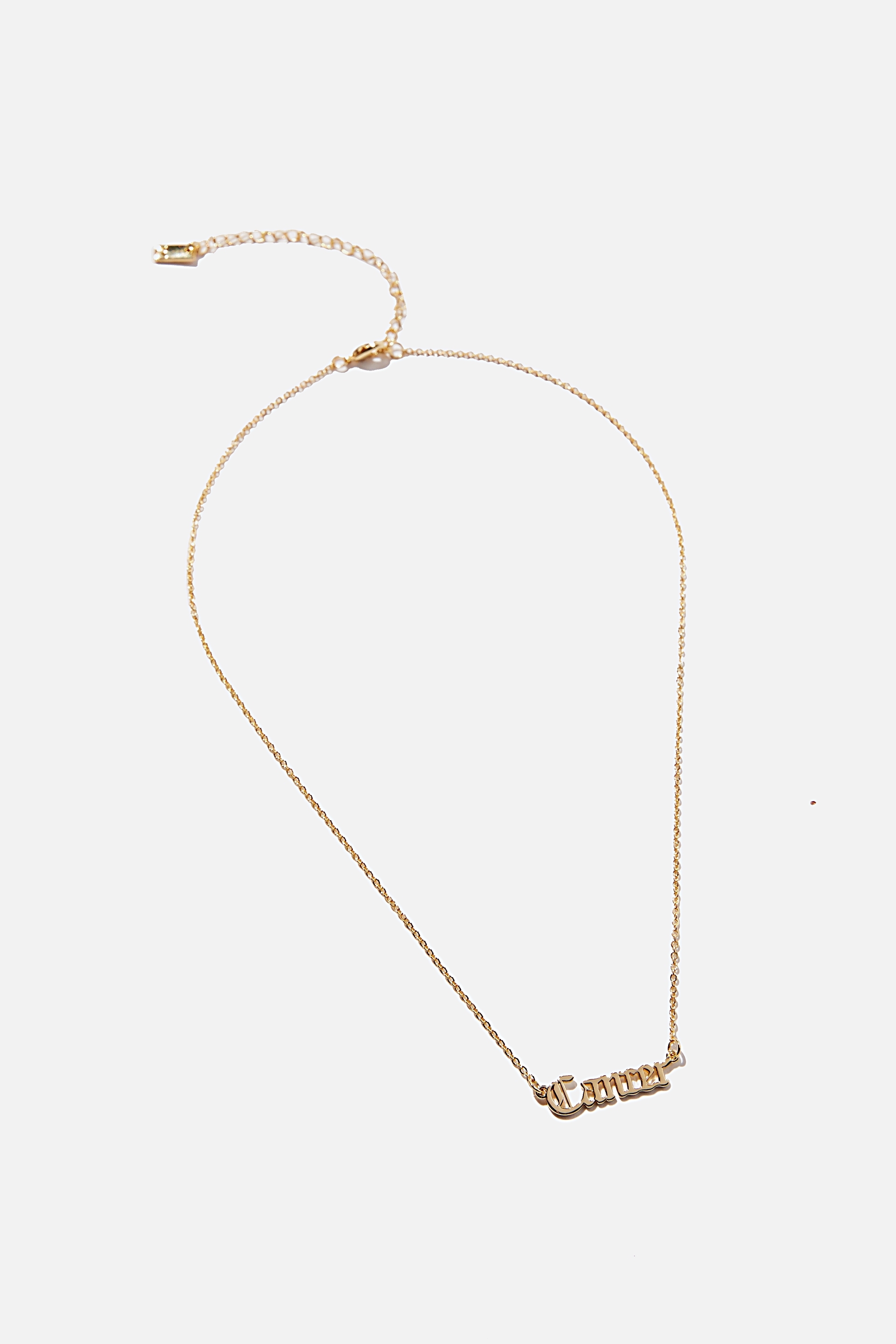 Rubi - Premium Pendant Necklace - Gold plated cancer
