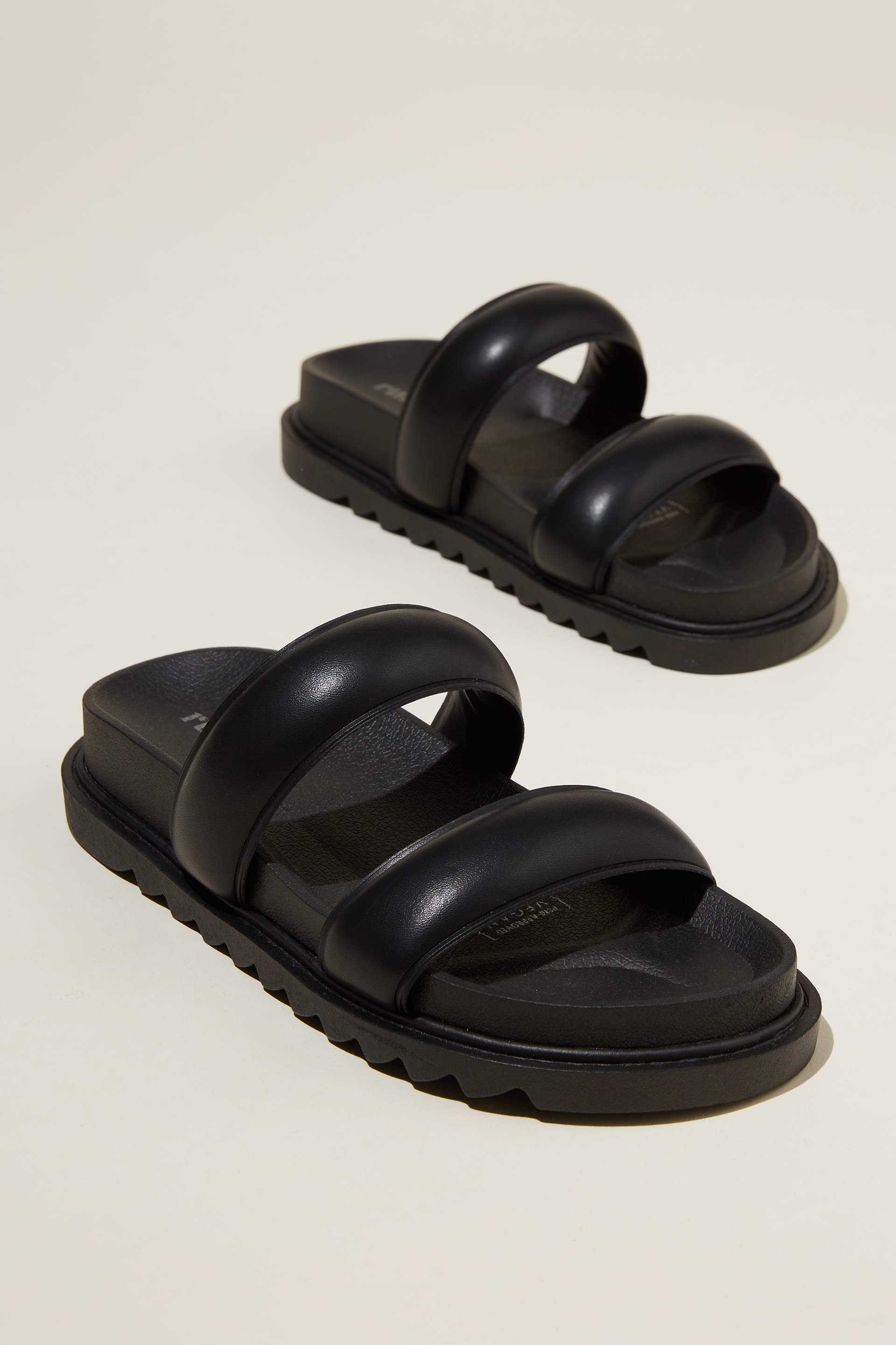 Pippa Padded Double Strap Slide