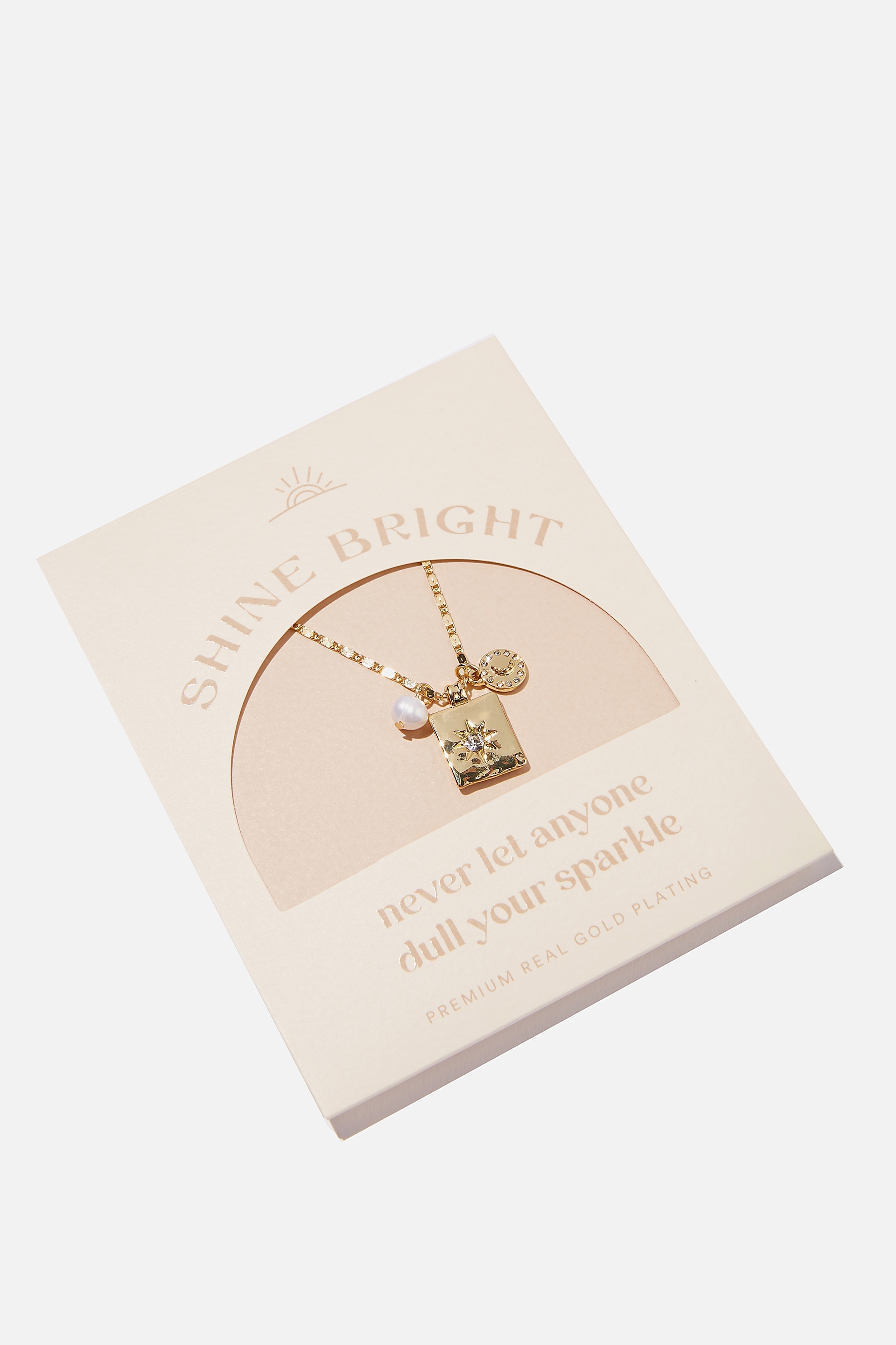 Rubi - Premium Treasures Necklace - Gold plated celestial star