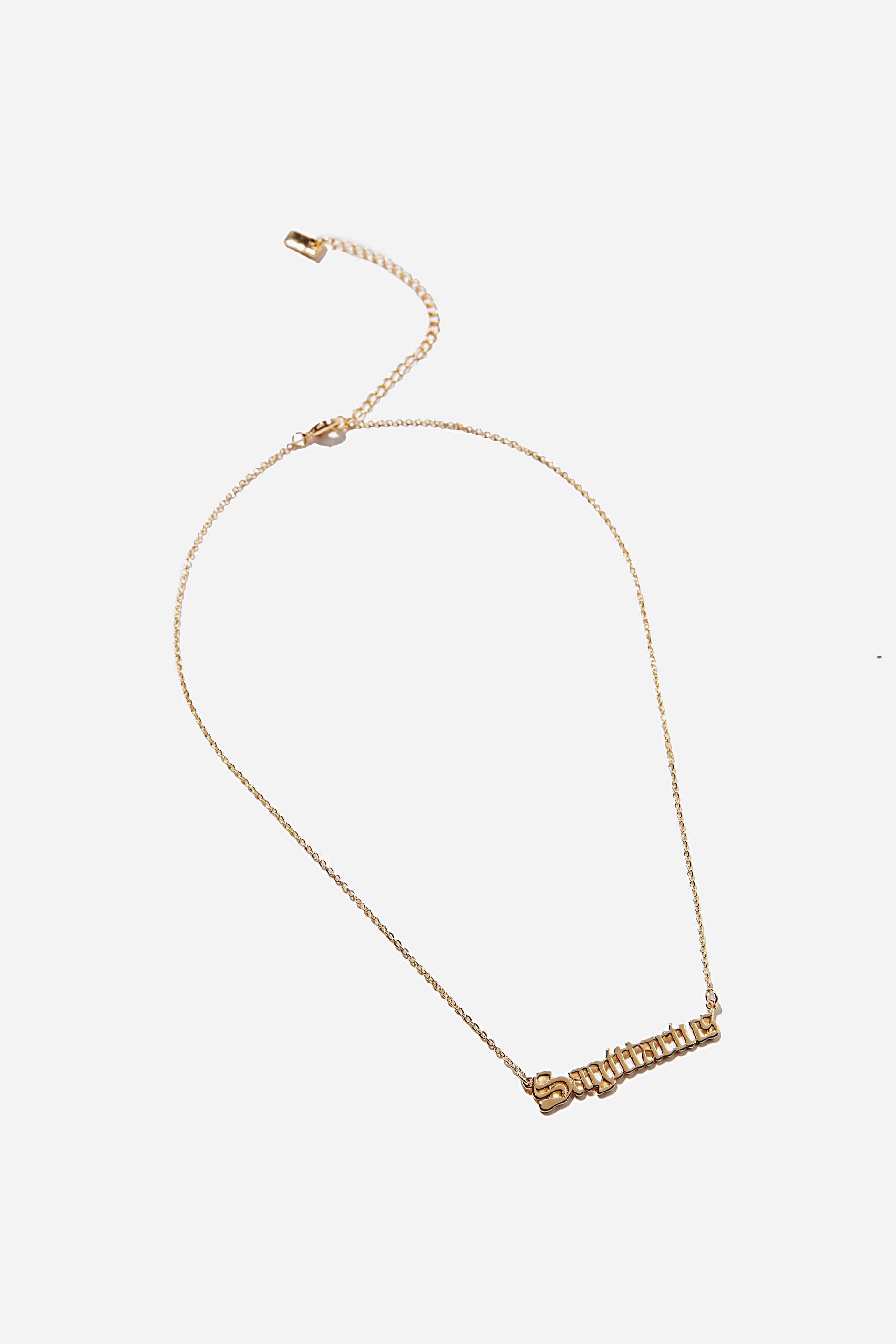 Rubi - Premium Pendant Necklace - Gold plated sagittarius
