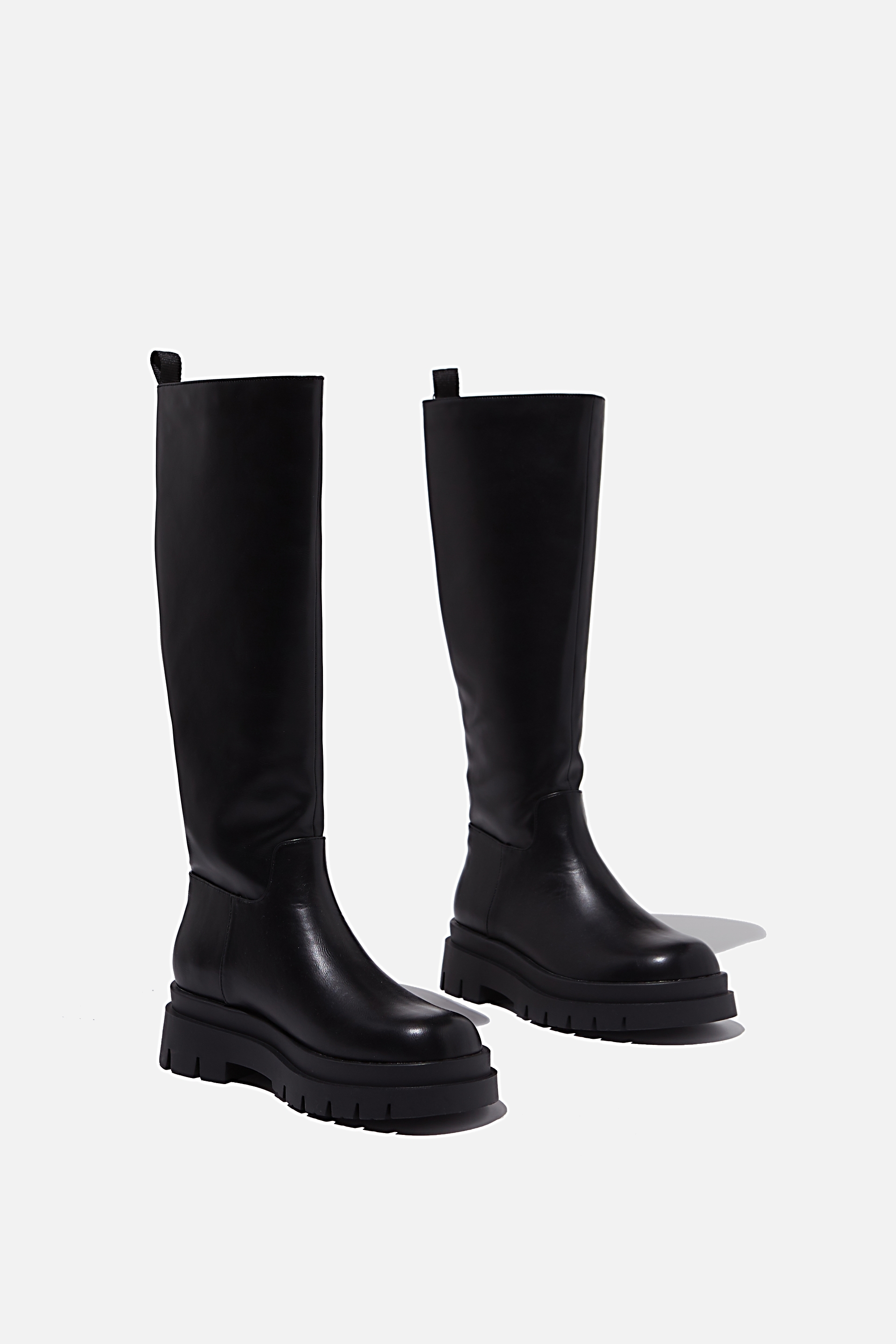 knee high boots high street