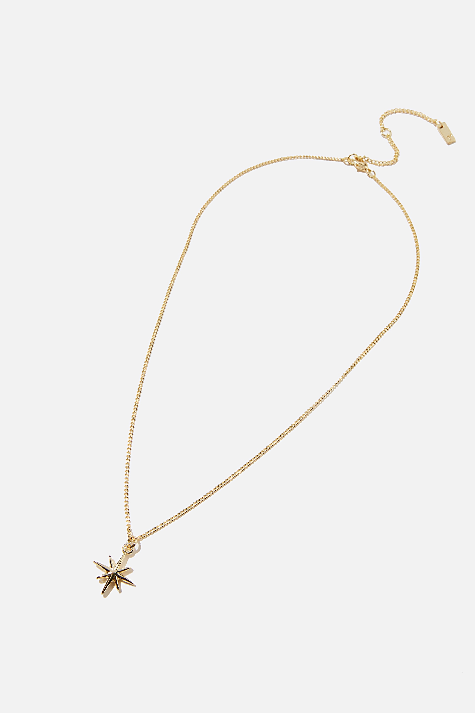 Rubi - Premium Pendant Necklace - Gold plated celestial star