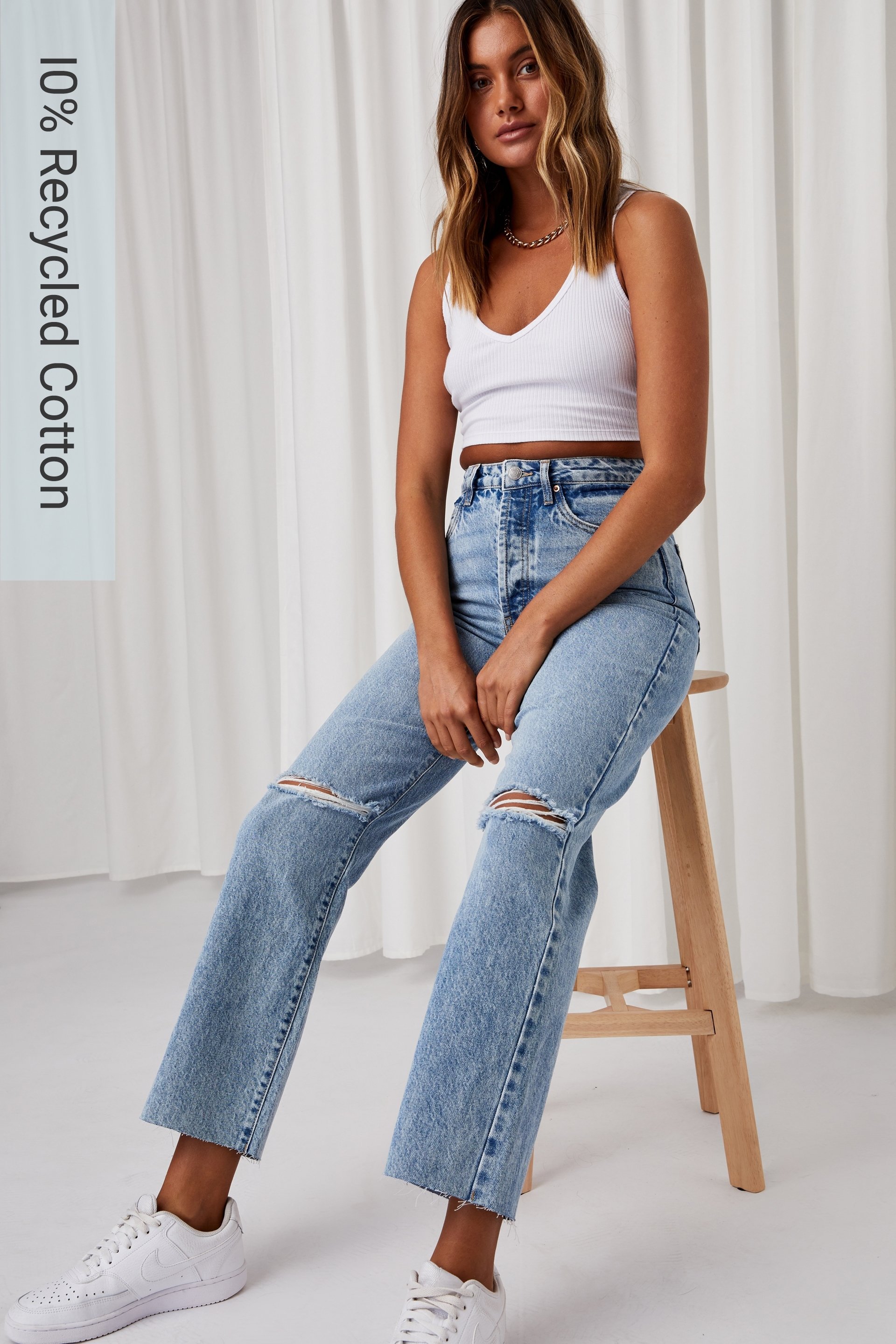 cotton on ripped jeans