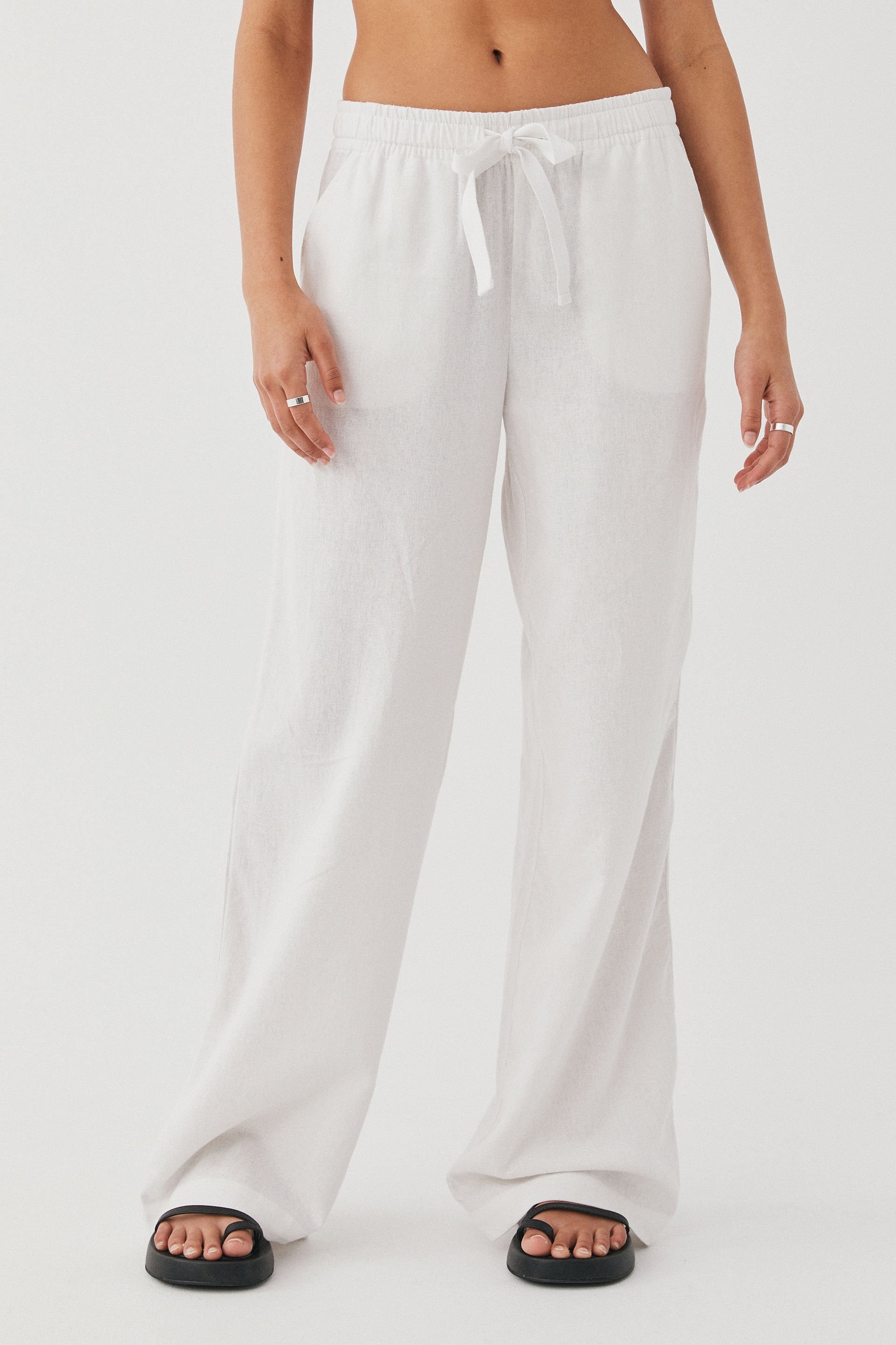 Supre linen clearance pants