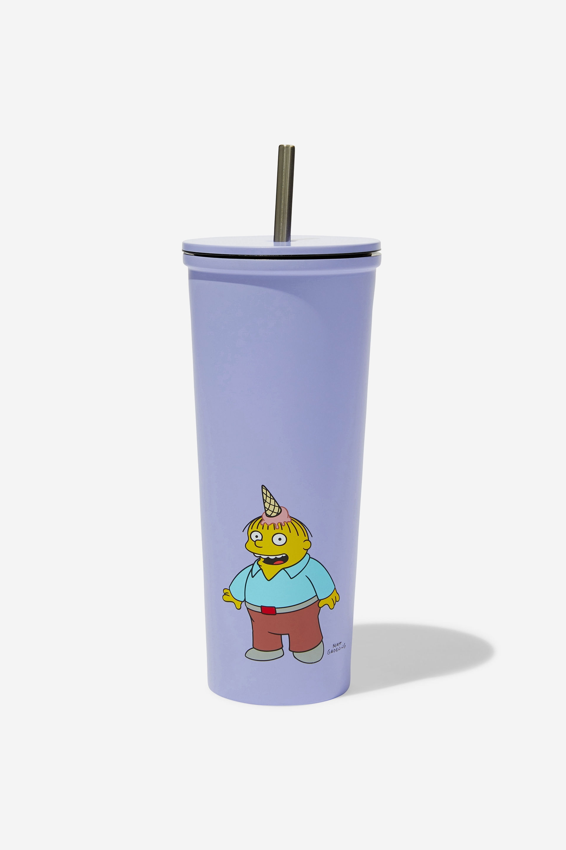 The Simpsons Metal Smoothie Cup