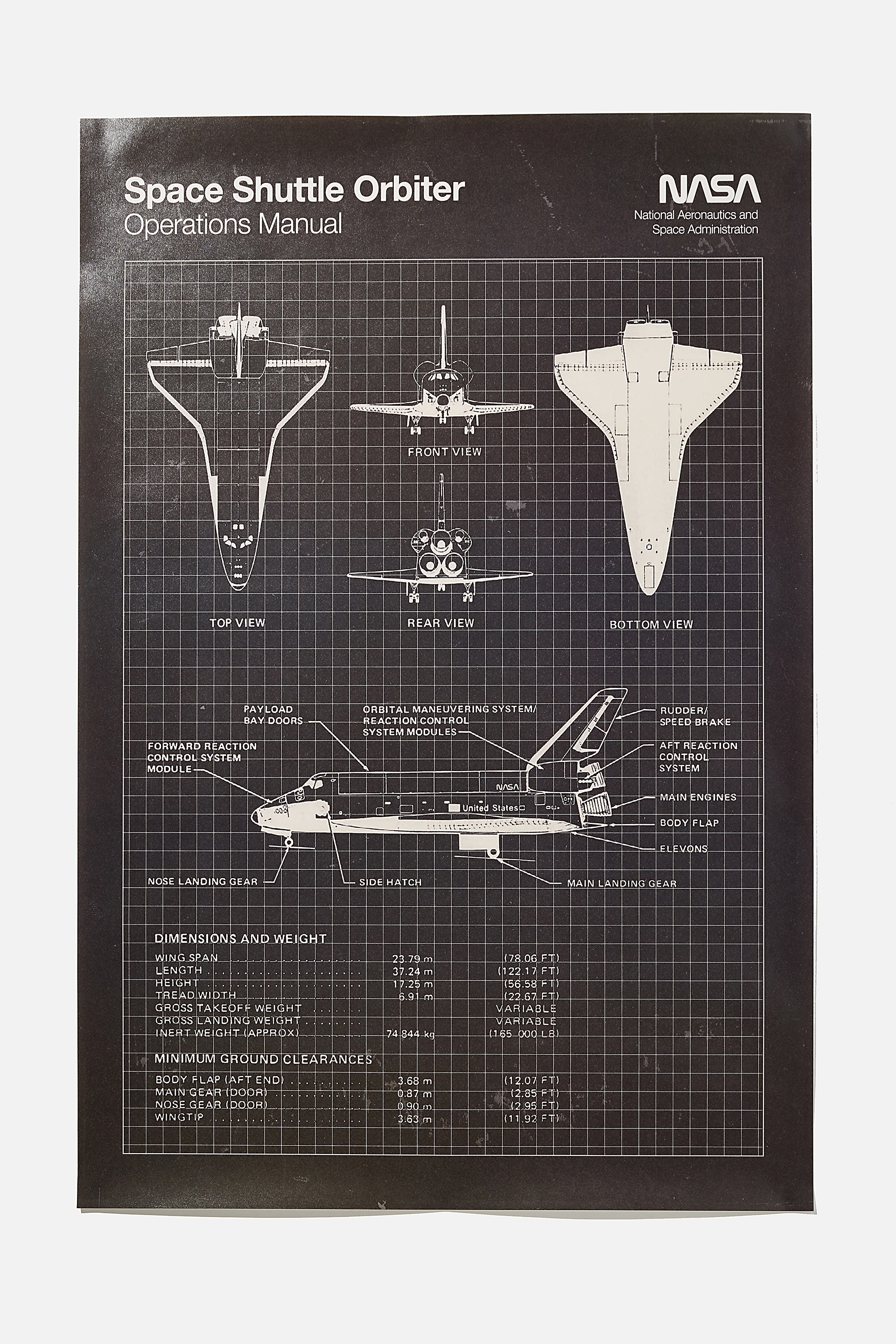 Typo - NASA Hang Out Poster - Lcn nas space shuttle diagram
