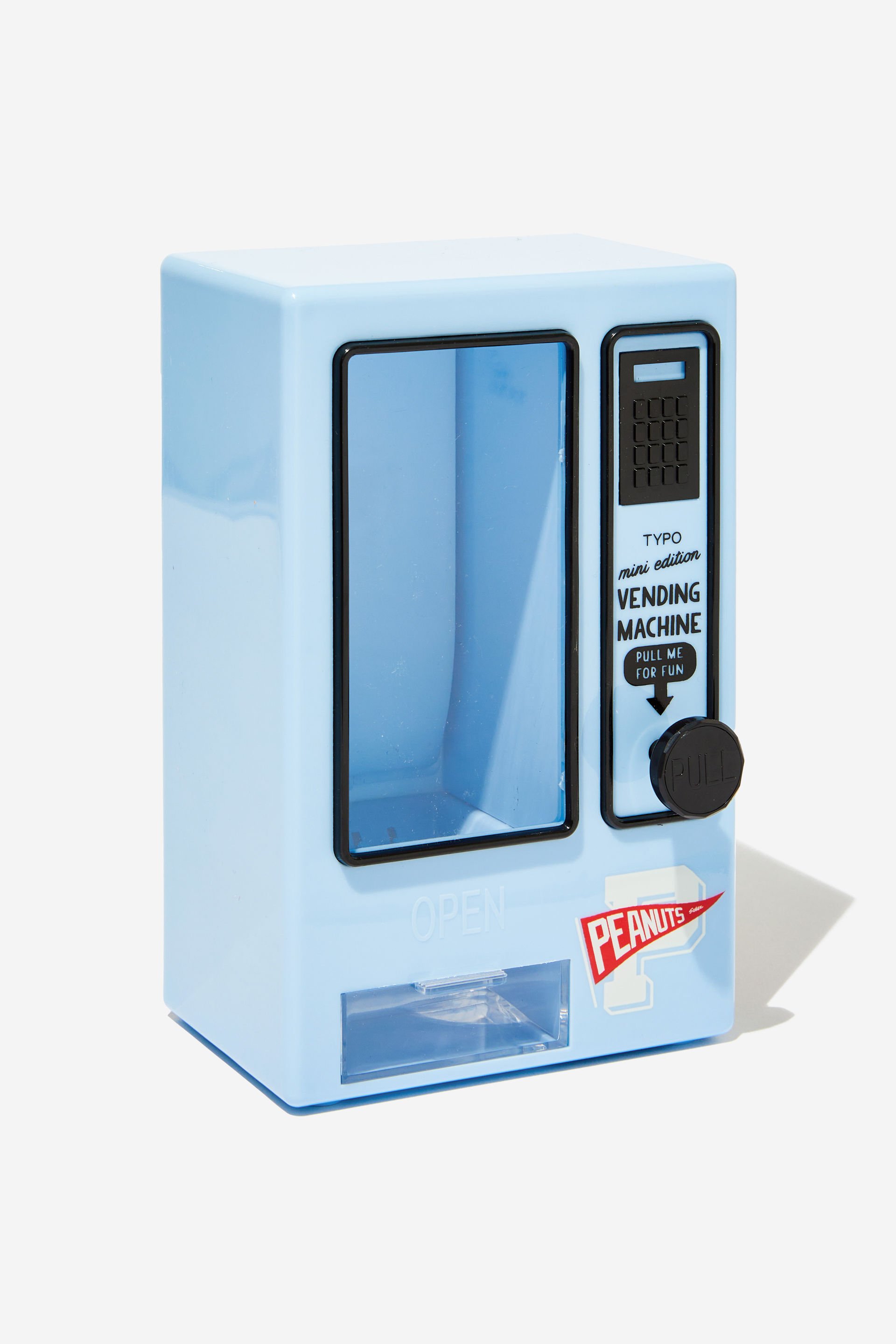 Typo - Peanuts Mini Vending Machine 3.0 - Lcn pea blue varsity