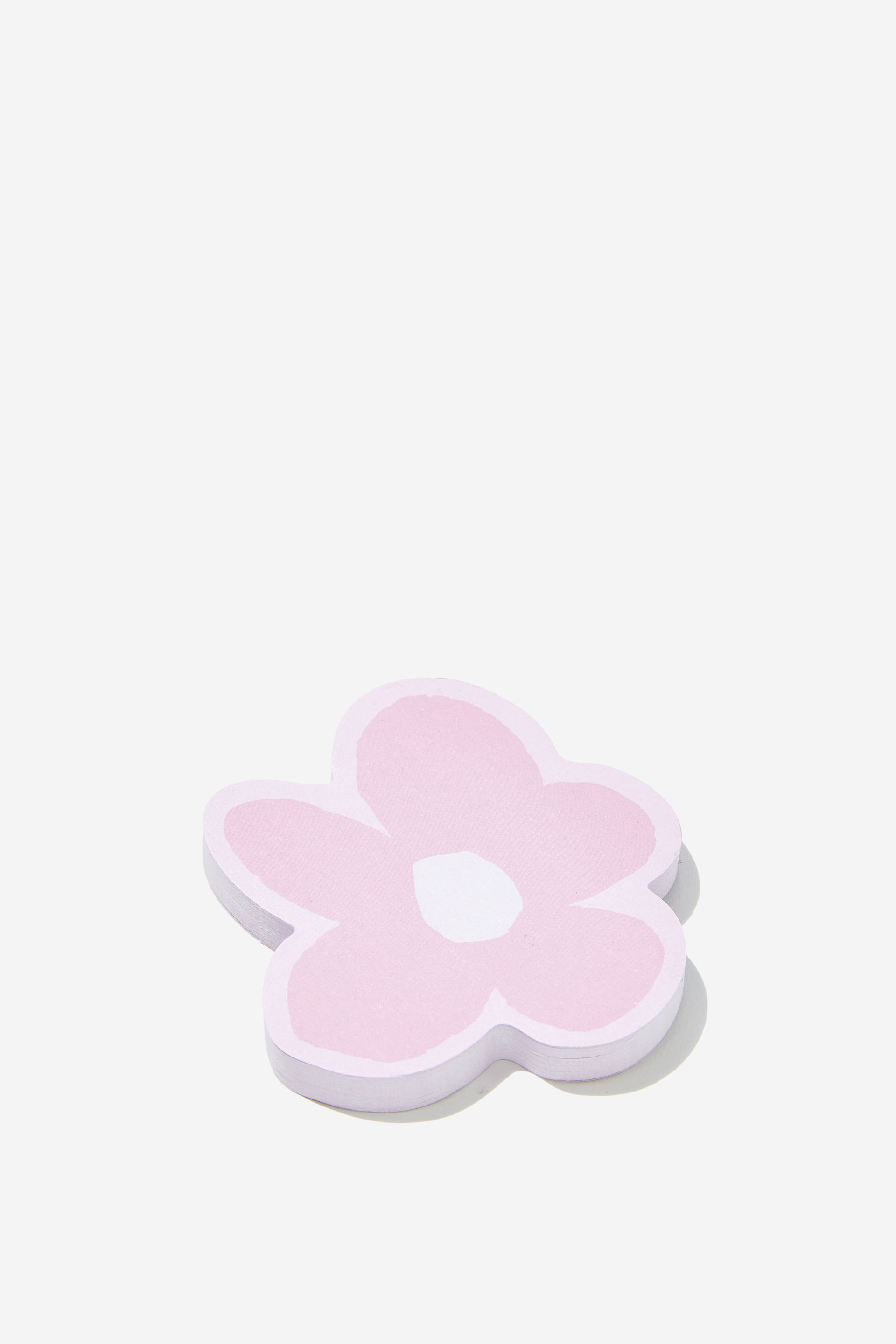 Typo - Shaped Sticky Notes - Flower ballet blush