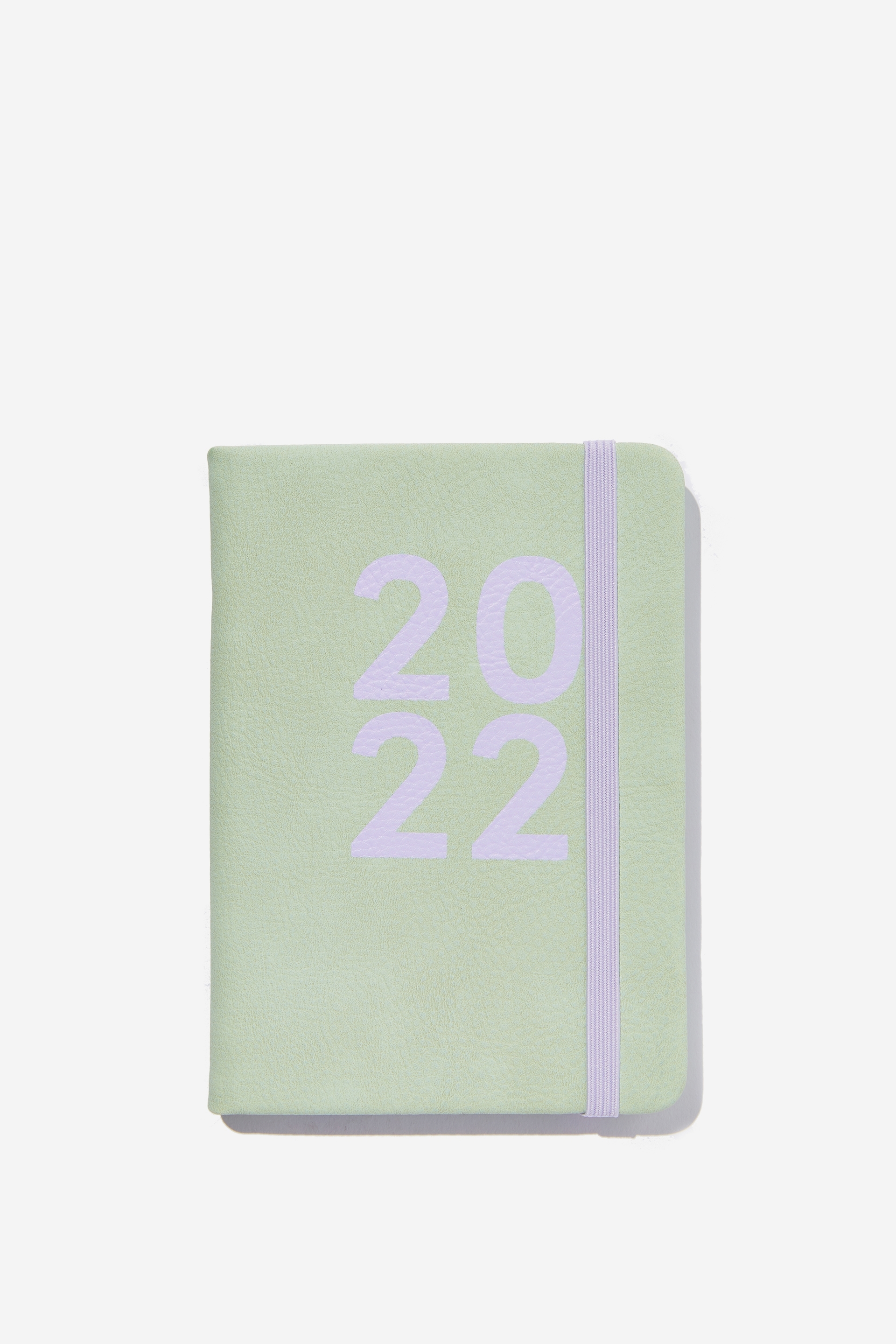 Typo - 2022 A6 Weekly Buffalo Diary - Spring mint