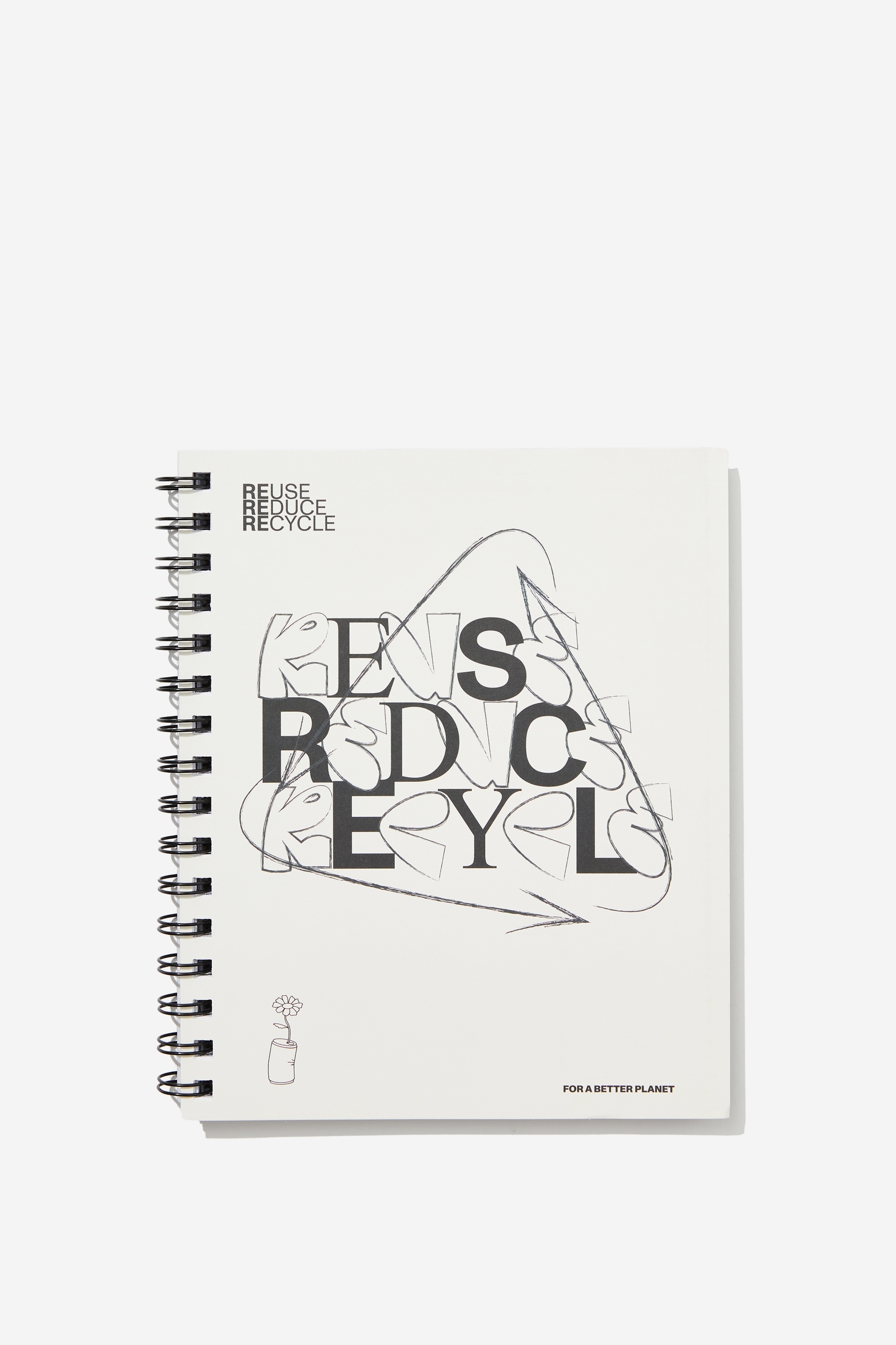 Typo - A5 Campus Notebook Recycled - Reuse reduce recycle