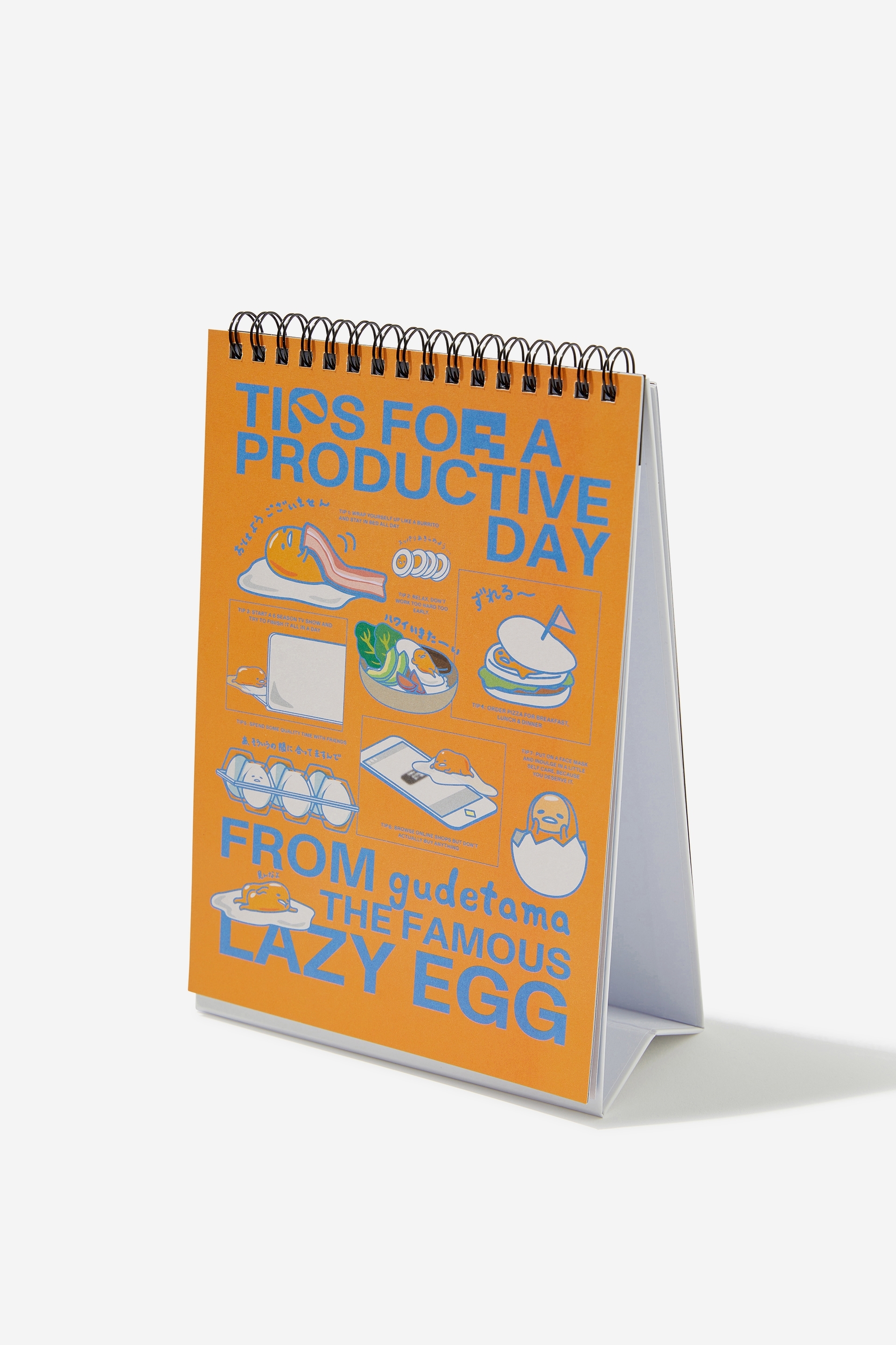 2024 Gudetama Get A Date Desk Calendar