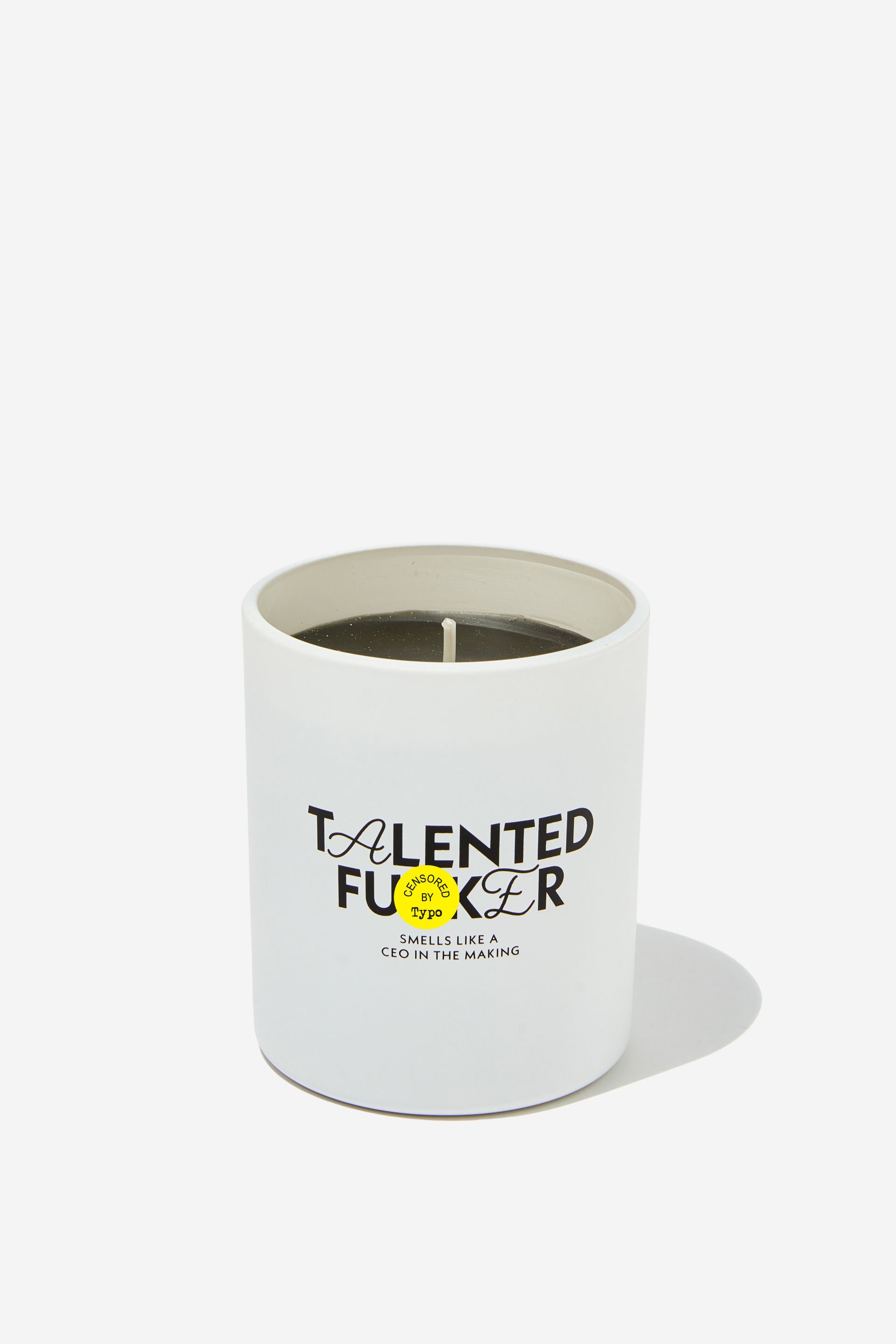 Typo - Tell It Like It Is Candle - Black talented fu**er!!