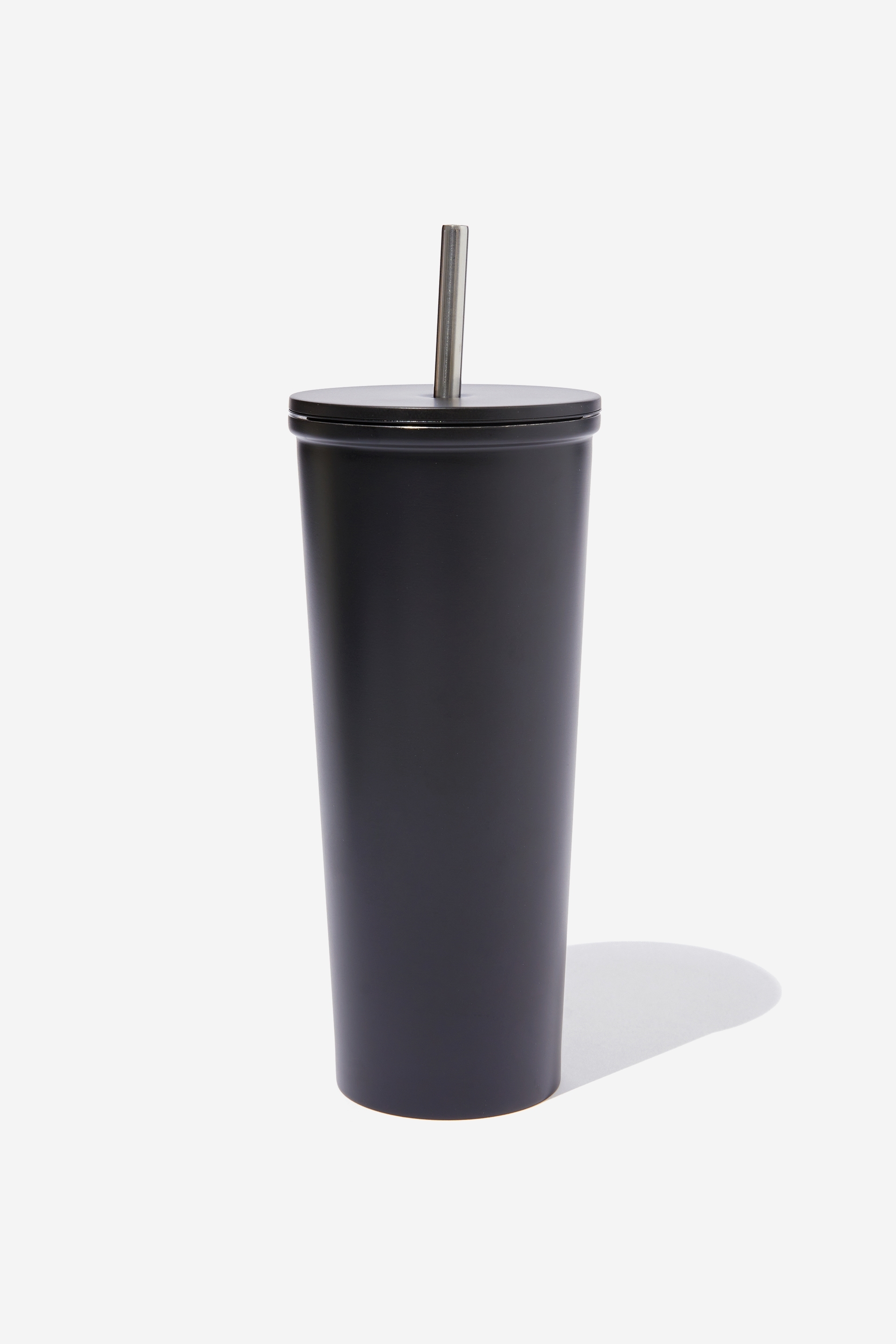 Typo - Metal Smoothie Cup - Black
