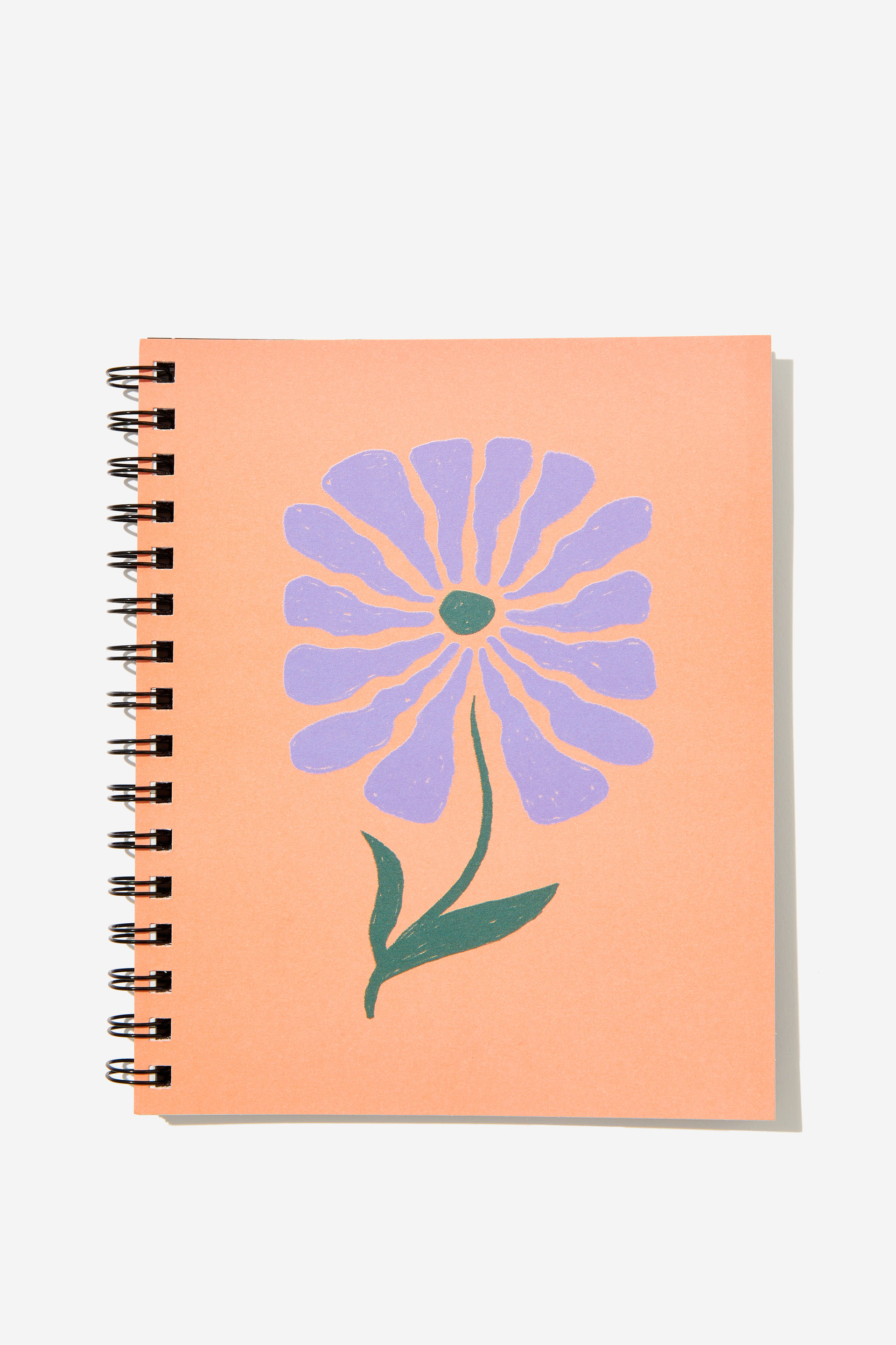 Typo - A5 Campus Notebook Recycled - Lilac flower