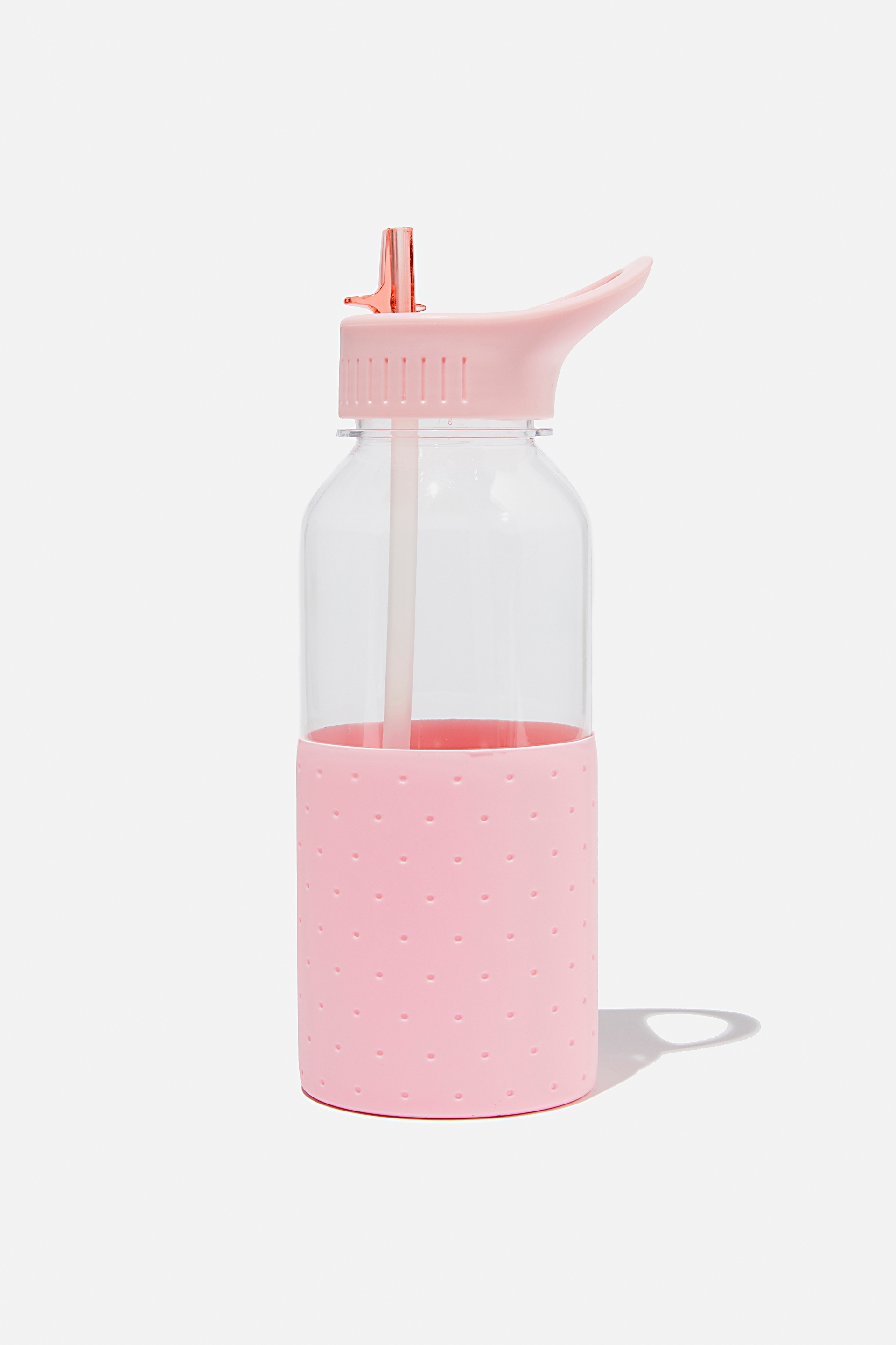 Typo - Premium Drink It Up Bottle - Polka whisper pink