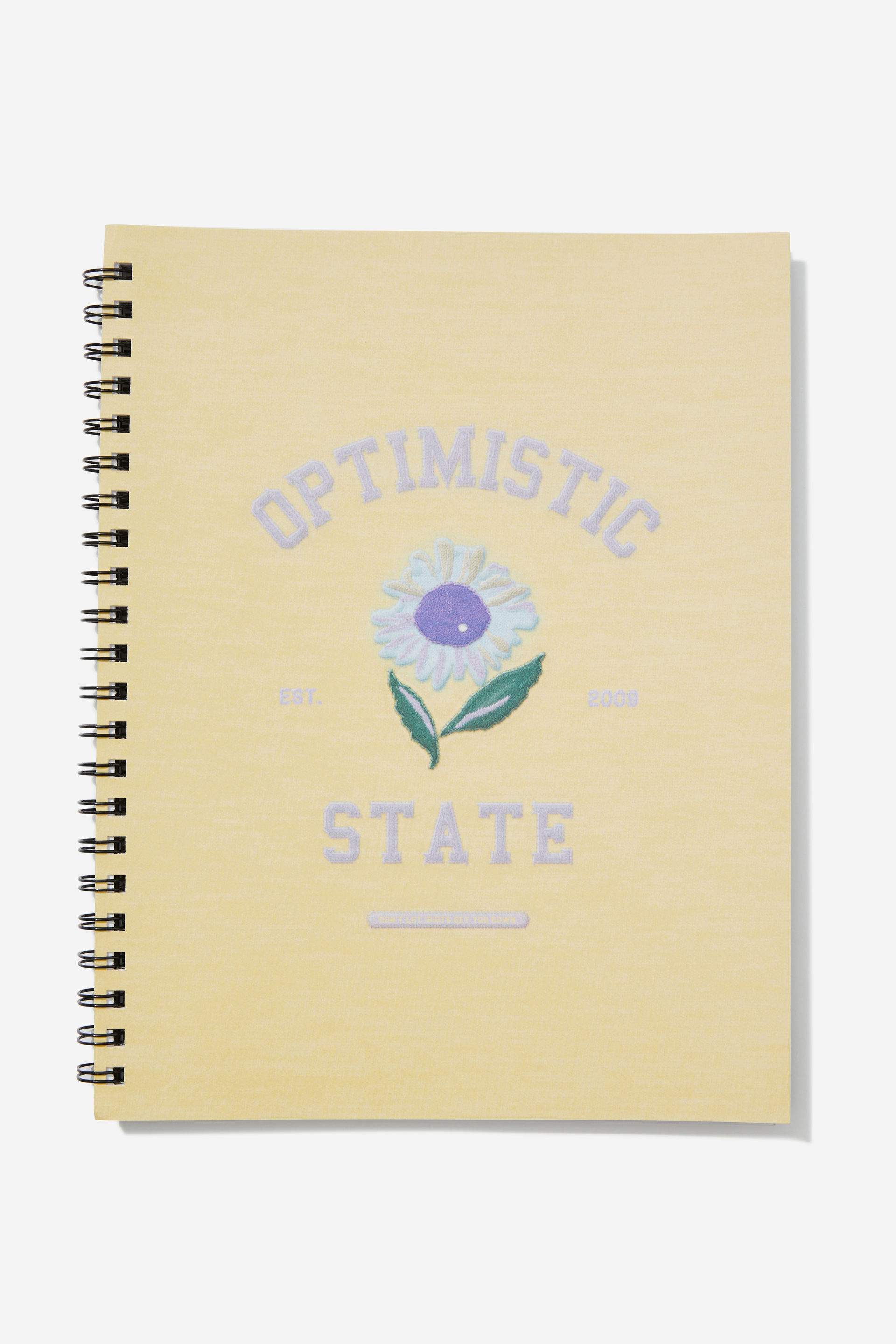 Typo - A4 Campus Notebook - Optimistic state of mind