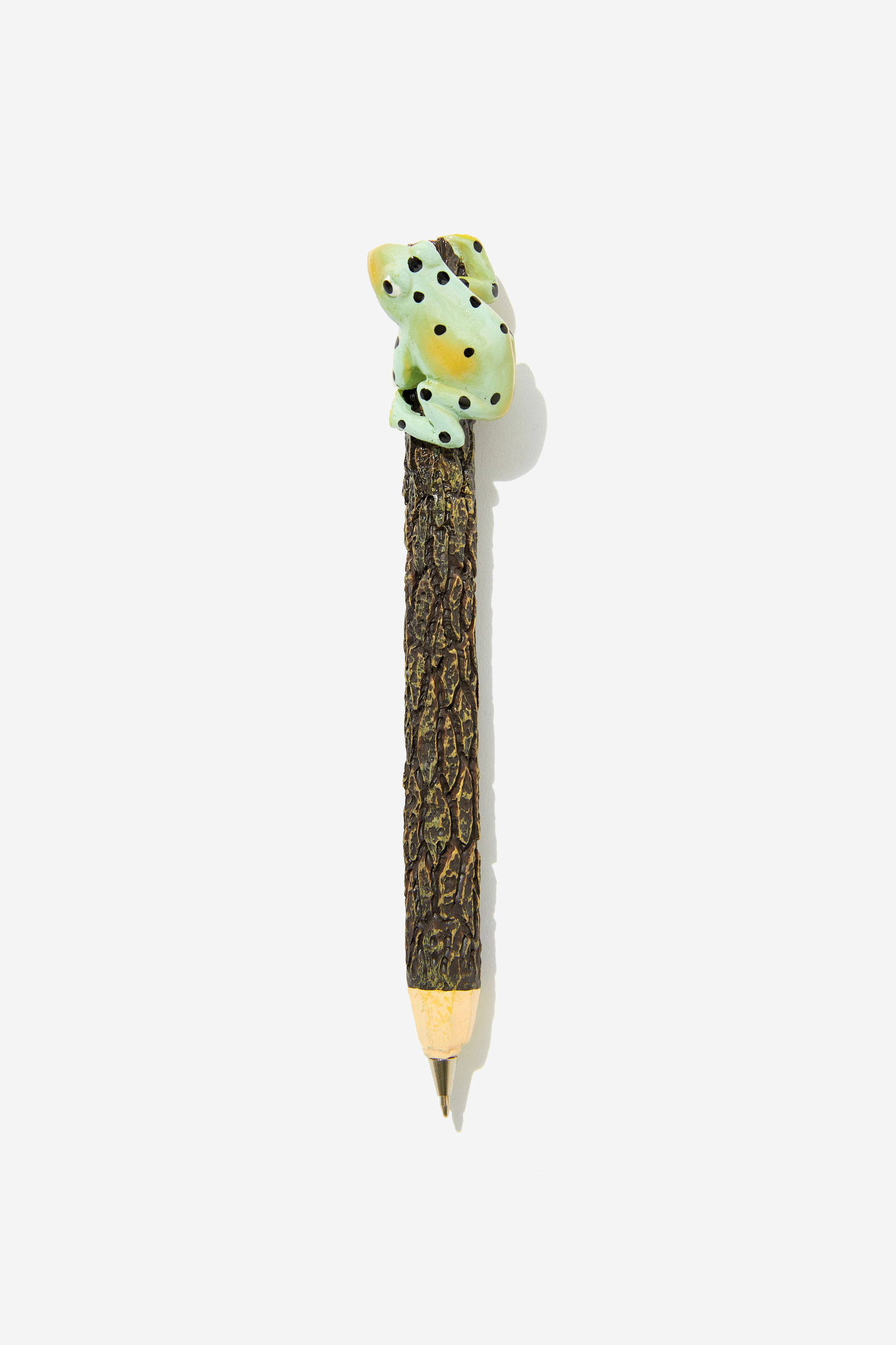 Typo - The Novelty Pen - Frog on the log smoke green