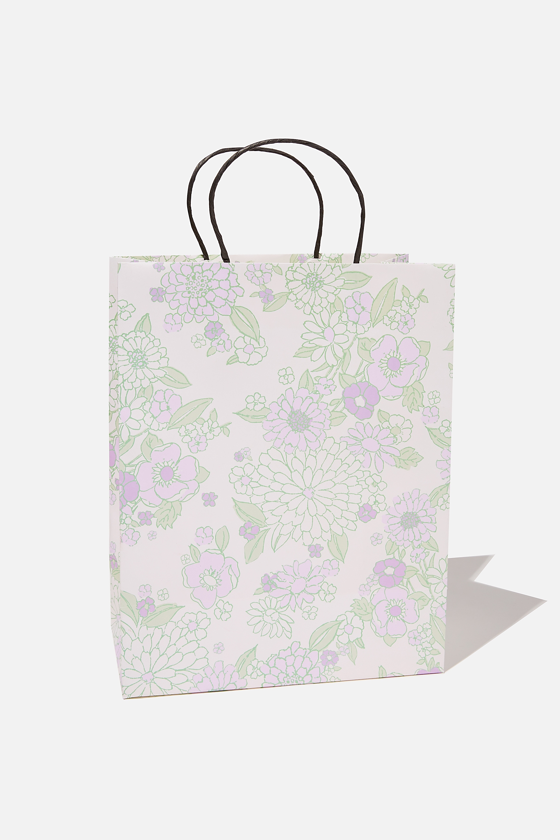 X2 Bags Just For You Floral Gift Bag Ditsy Floral Gift Bag medium