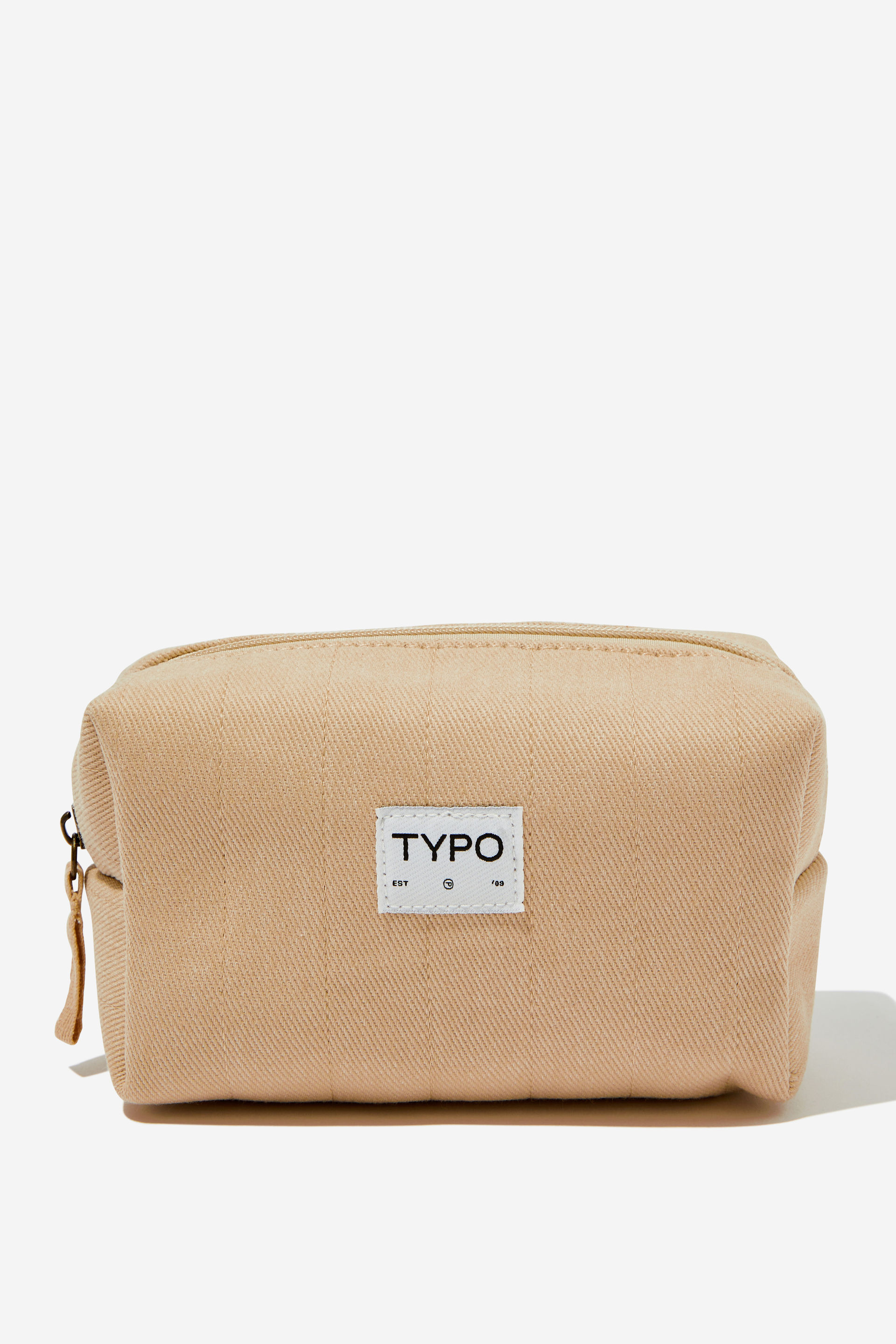 Typo - Florence Pencil Case - Latte