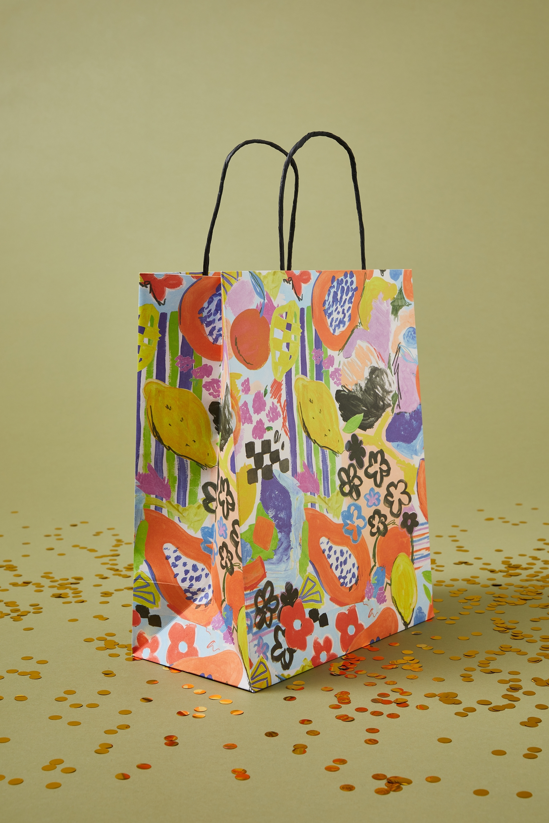 Typo - Get Stuffed Gift Bag - Medium - Abstract fruit