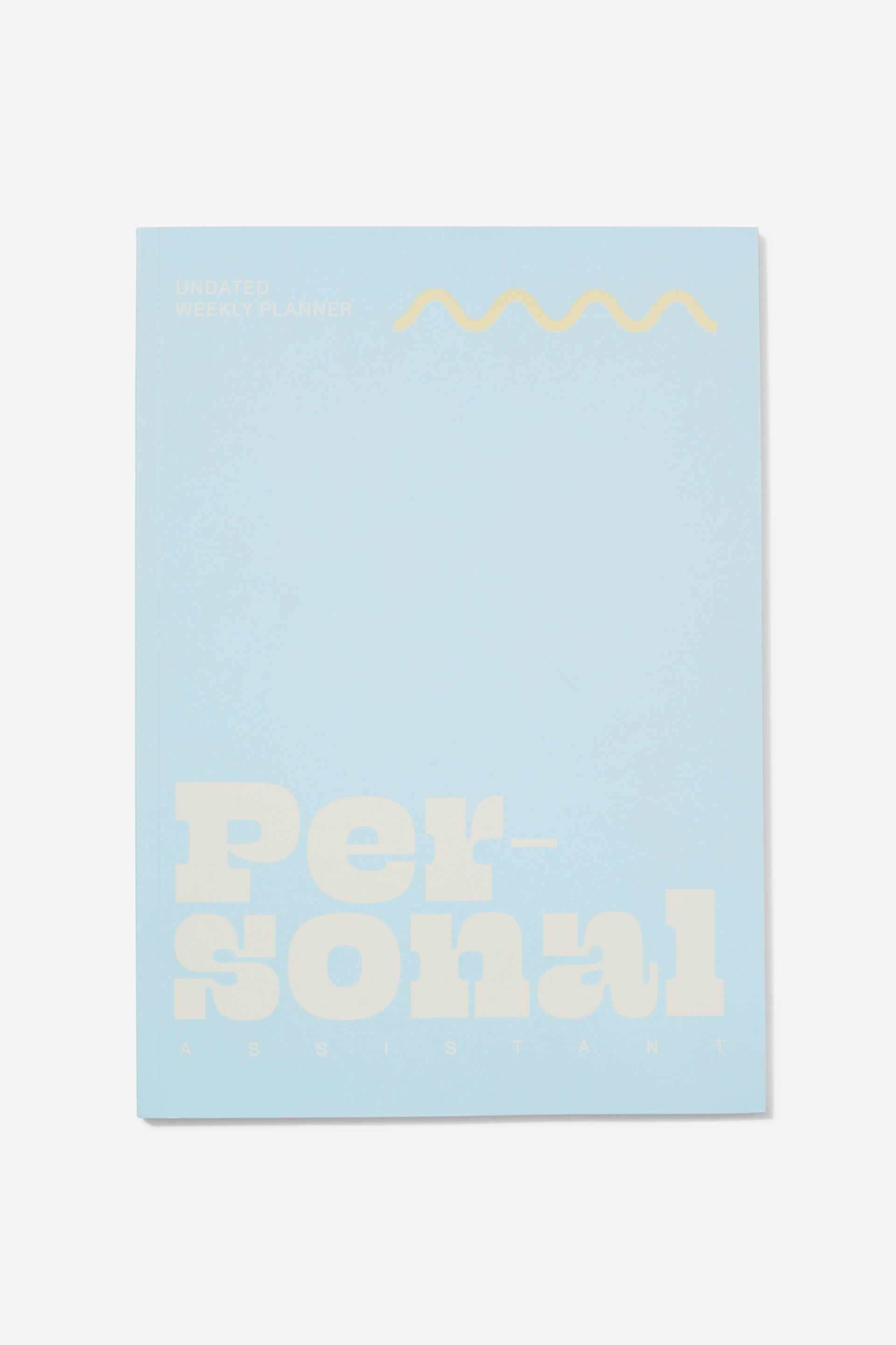 Typo - Undated A4 Weekly Planner - Personal assistant soft pop