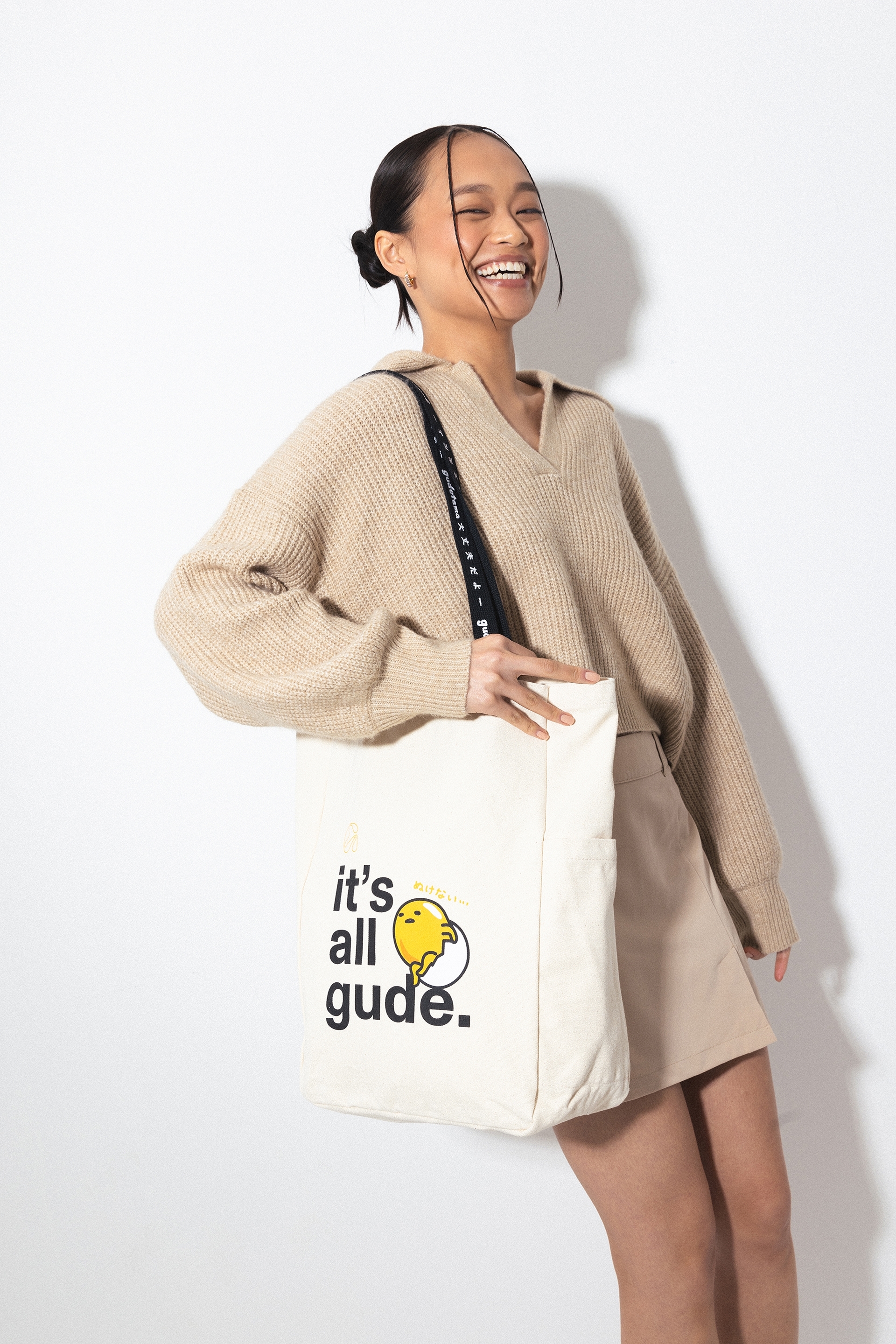 Gudetama discount tote bag