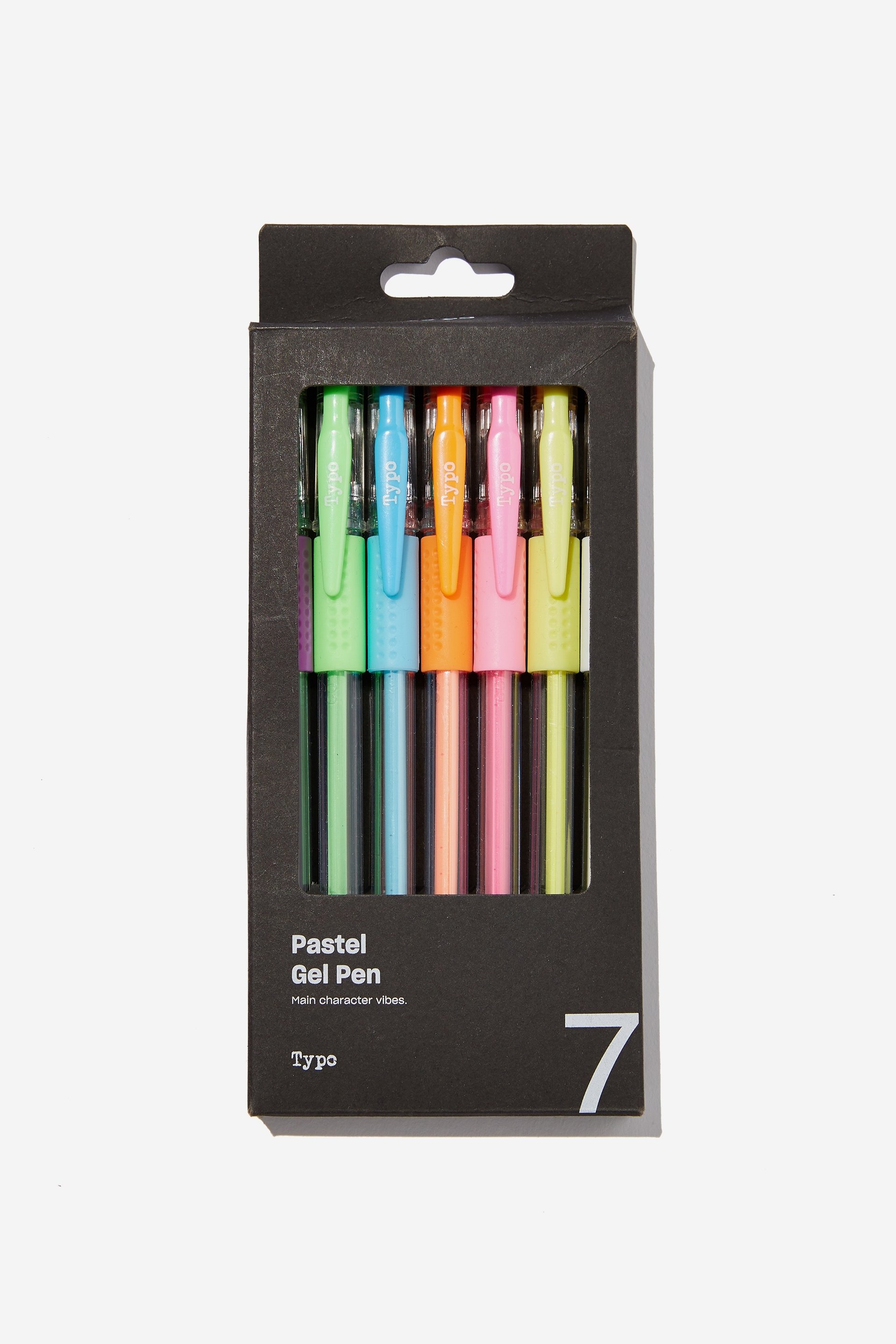Stationary 7pcs Useful Dirty Cuss Word Gel Pen Set Eco-friendly