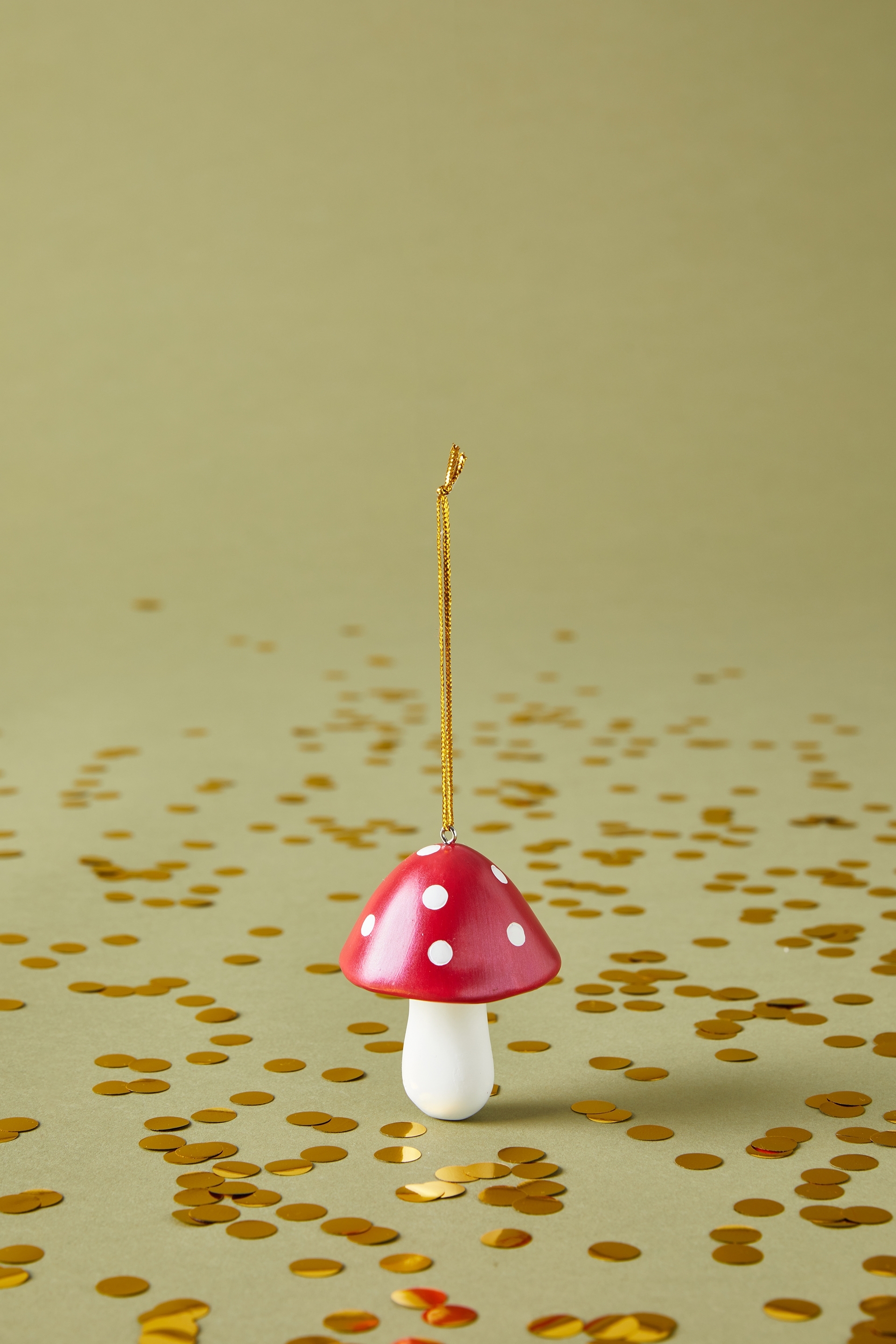 Typo - Resin Christmas Ornament - Mushroom vt