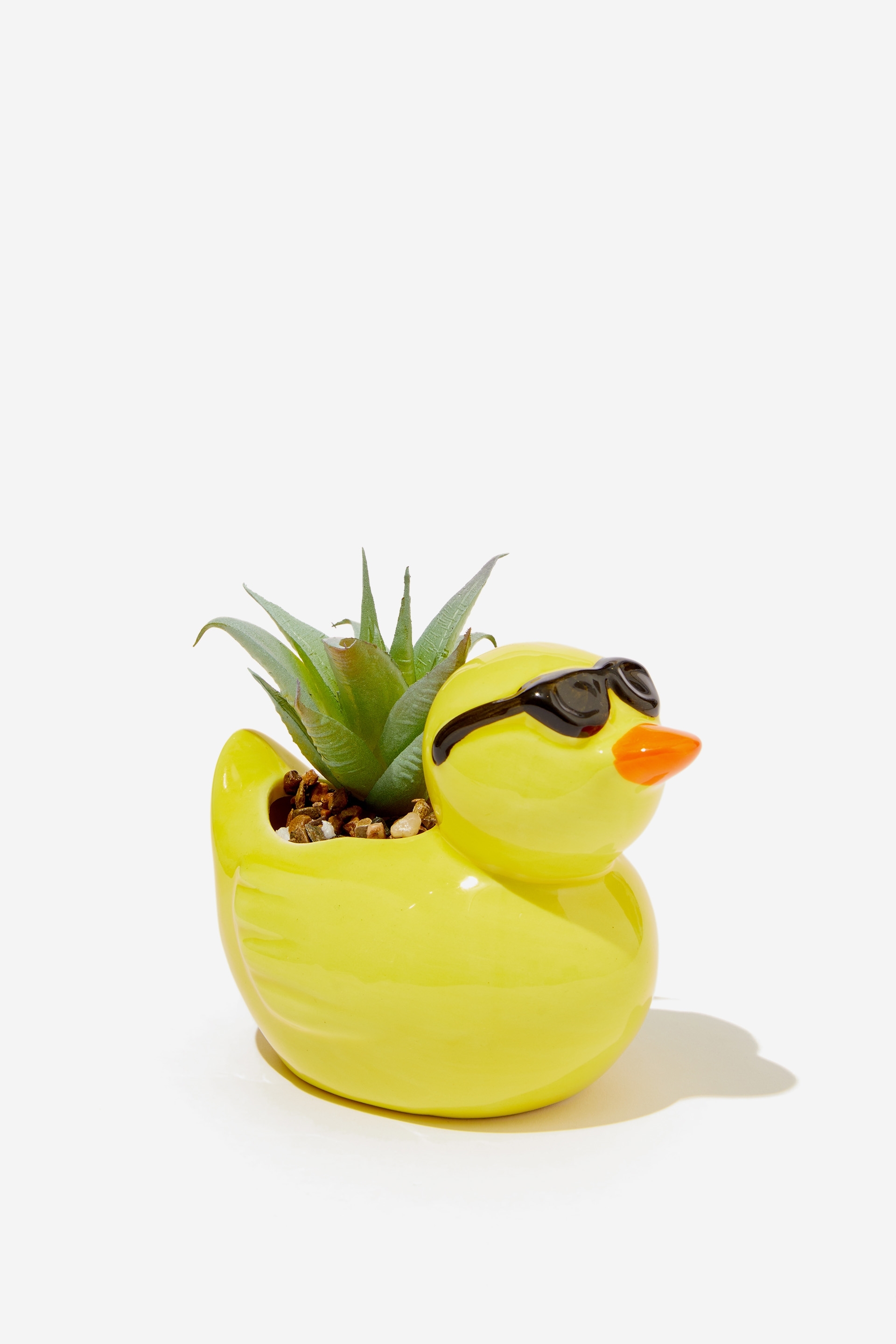 Typo - Tiny Shaped Planter - Duck