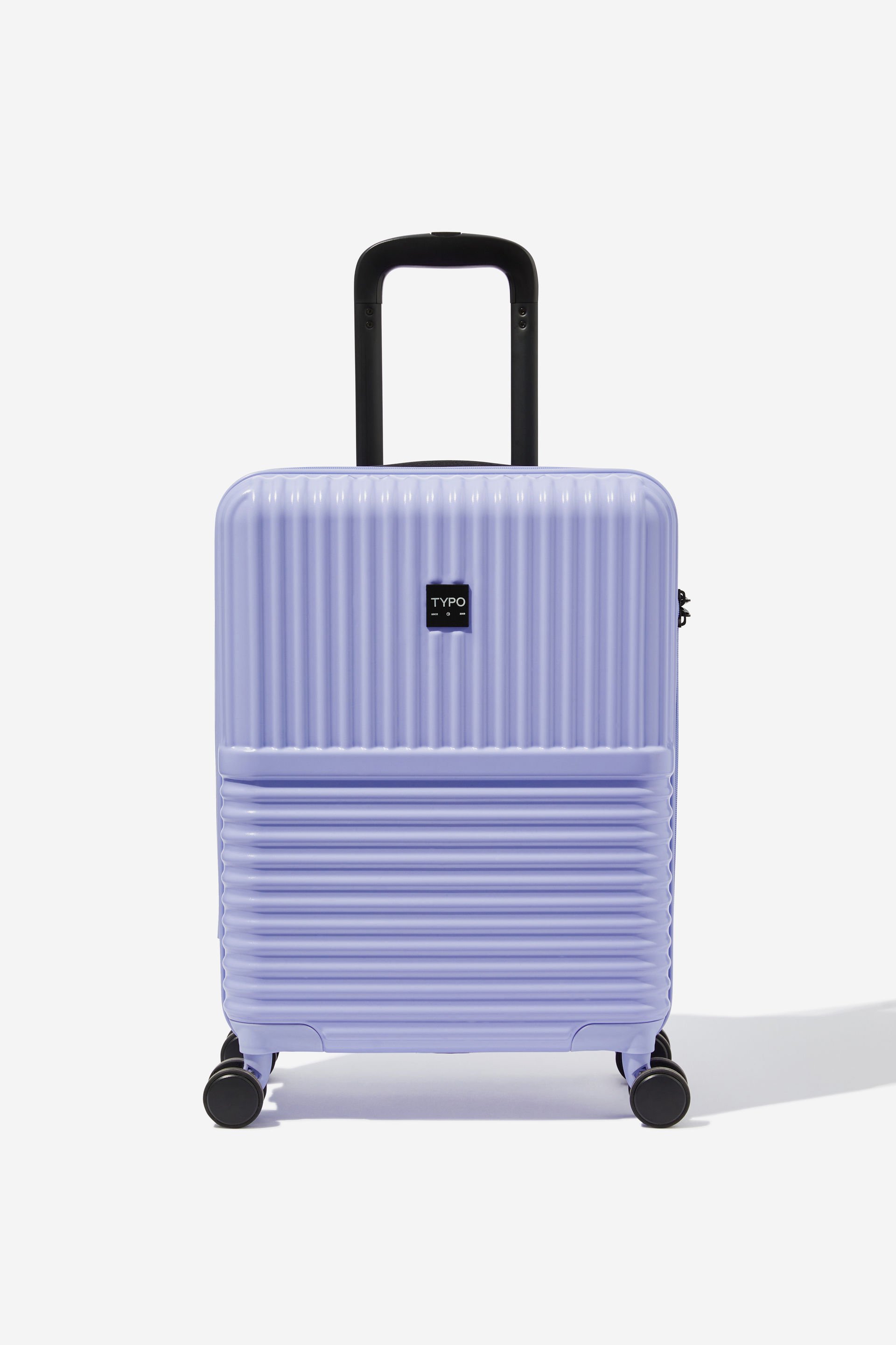 Typo - 20 Inch Carry On Suitcase - Soft lilac